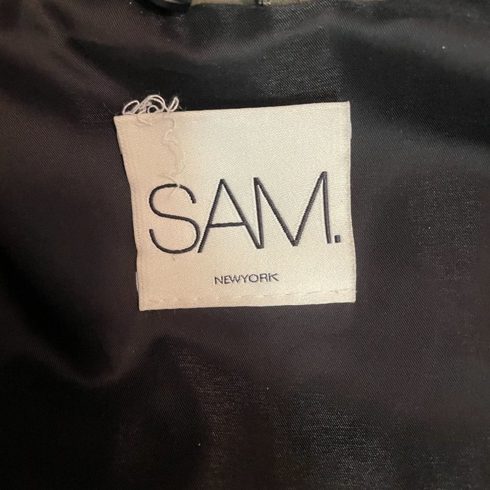 SAM. SAM Olive Waxed Hooded Parka Jacket Green Size S / US 4 / IT 40 - 5 Thumbnail