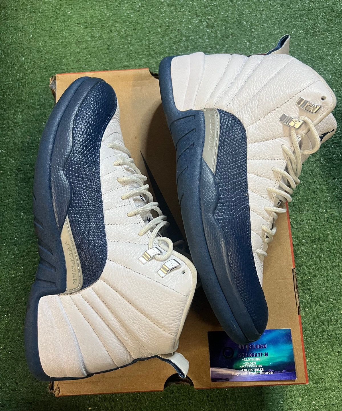 Nike Jordan 12 French blue size 10.5men/12women Size US 10.5 / EU 43-44 - 3 Thumbnail