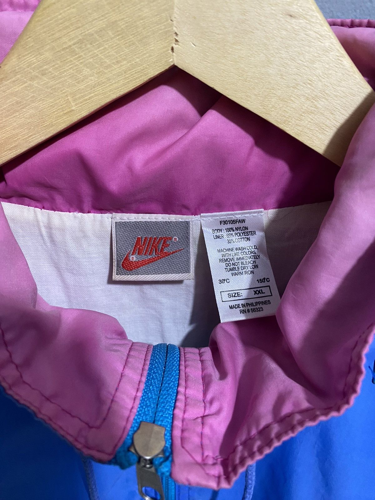 Nike Nike windbreaker colorblock Size US XL / EU 56 / 4 - 3 Thumbnail
