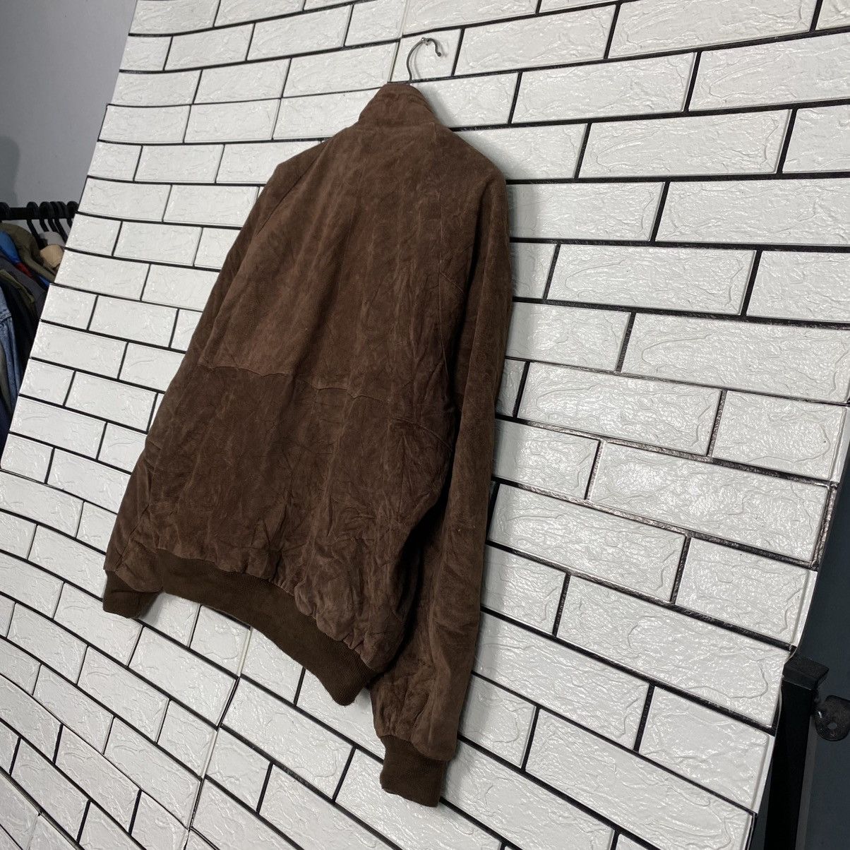 Japanese Brand 📌Vintage Leather Jacket Bomber Houston Harajuku Mother Size US L / EU 52-54 / 3 - 11 Thumbnail