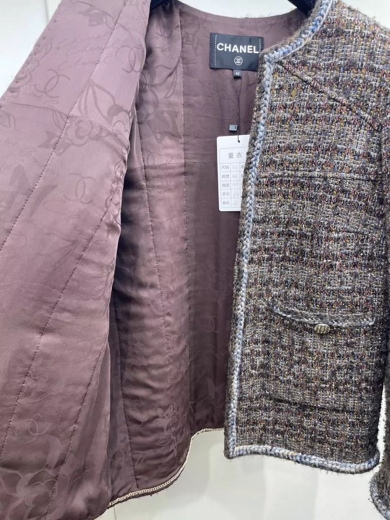 Chanel Chanel Misty Forest Series Colorful Woven Jacket 2504-Nexta Size US XS / EU 42 / 0 - 4 Thumbnail
