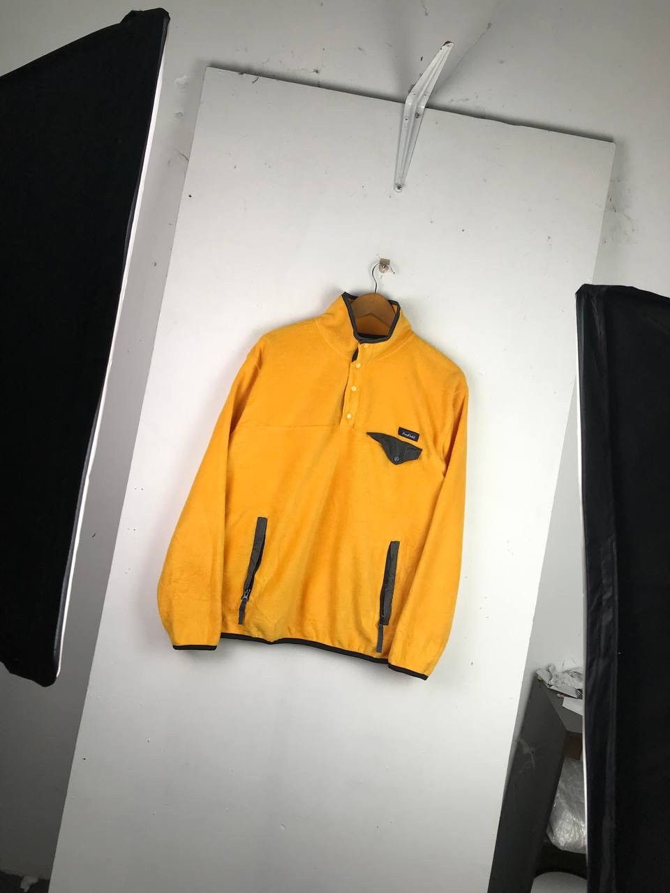 Aran Isles Knitwear × Penfield × Vintage Vintage Penfield Half Button Rare Design Fleece Size US M / EU 48-50 / 2 - 9 Thumbnail