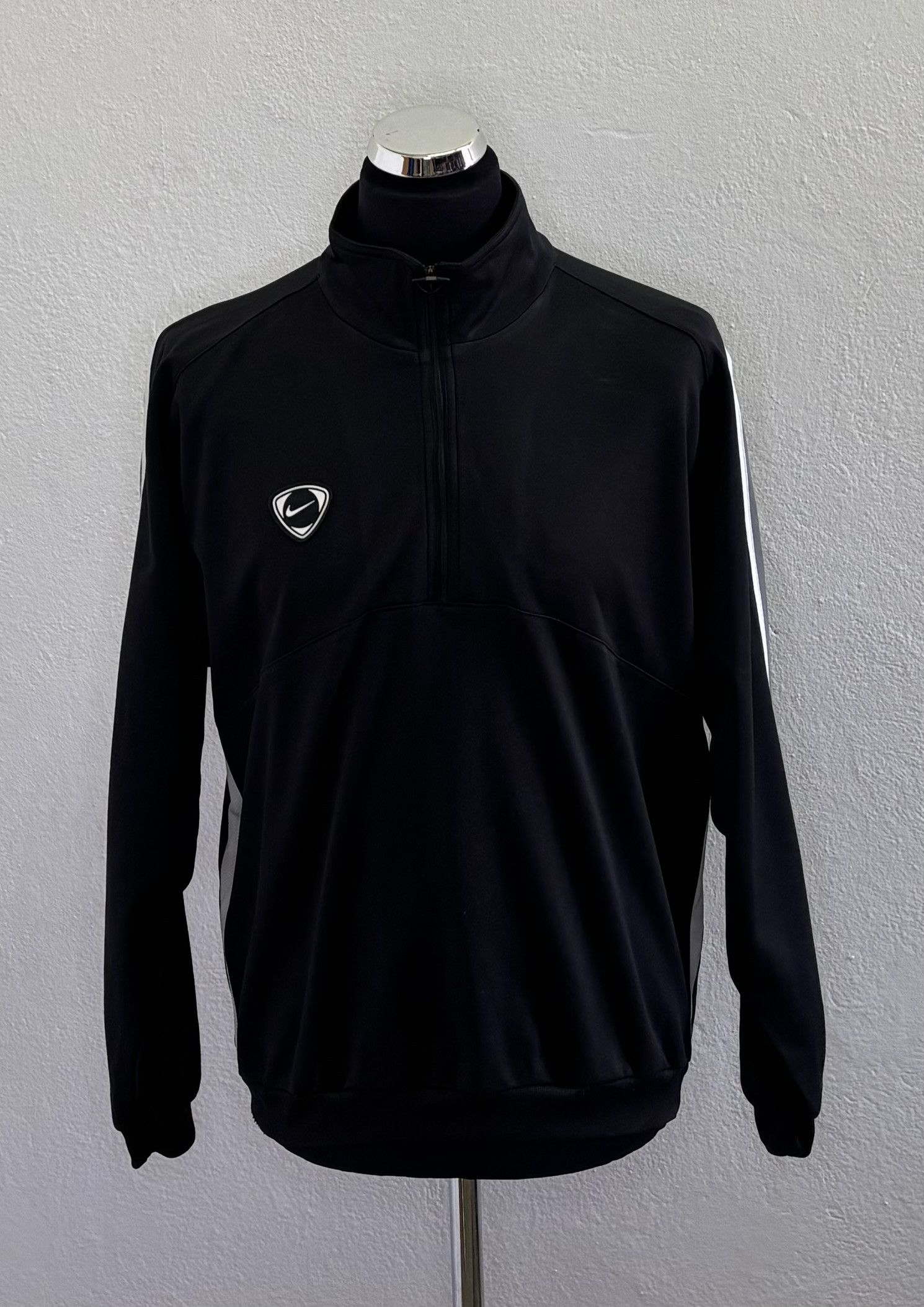 Nike Nike Team vintage 90s 1/4 zip sweatshirt Black Medium Size US M / EU 48-50 / 2 - 1 Thumbnail