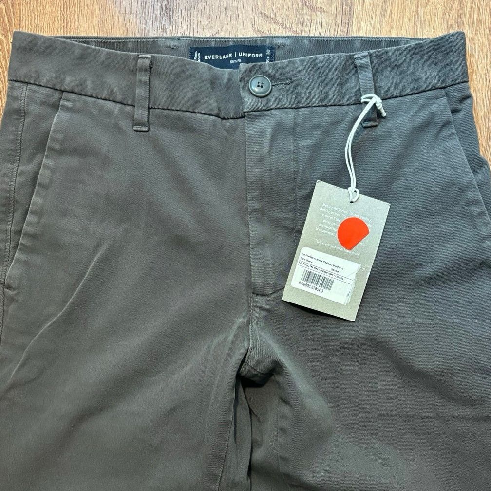 Everlane NWT Everlane The Slim Chino | Uniform In Gray Size 28x30 Size US 28 / EU 44 - 4 Thumbnail