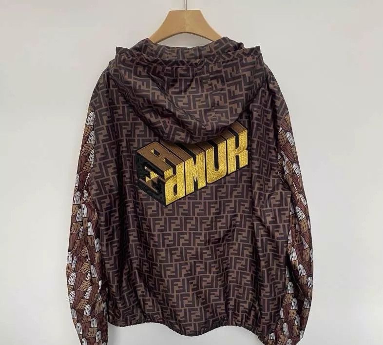 Fendi Fendi allover print jacket men's Size US XL / EU 56 / 4 - 6 Thumbnail