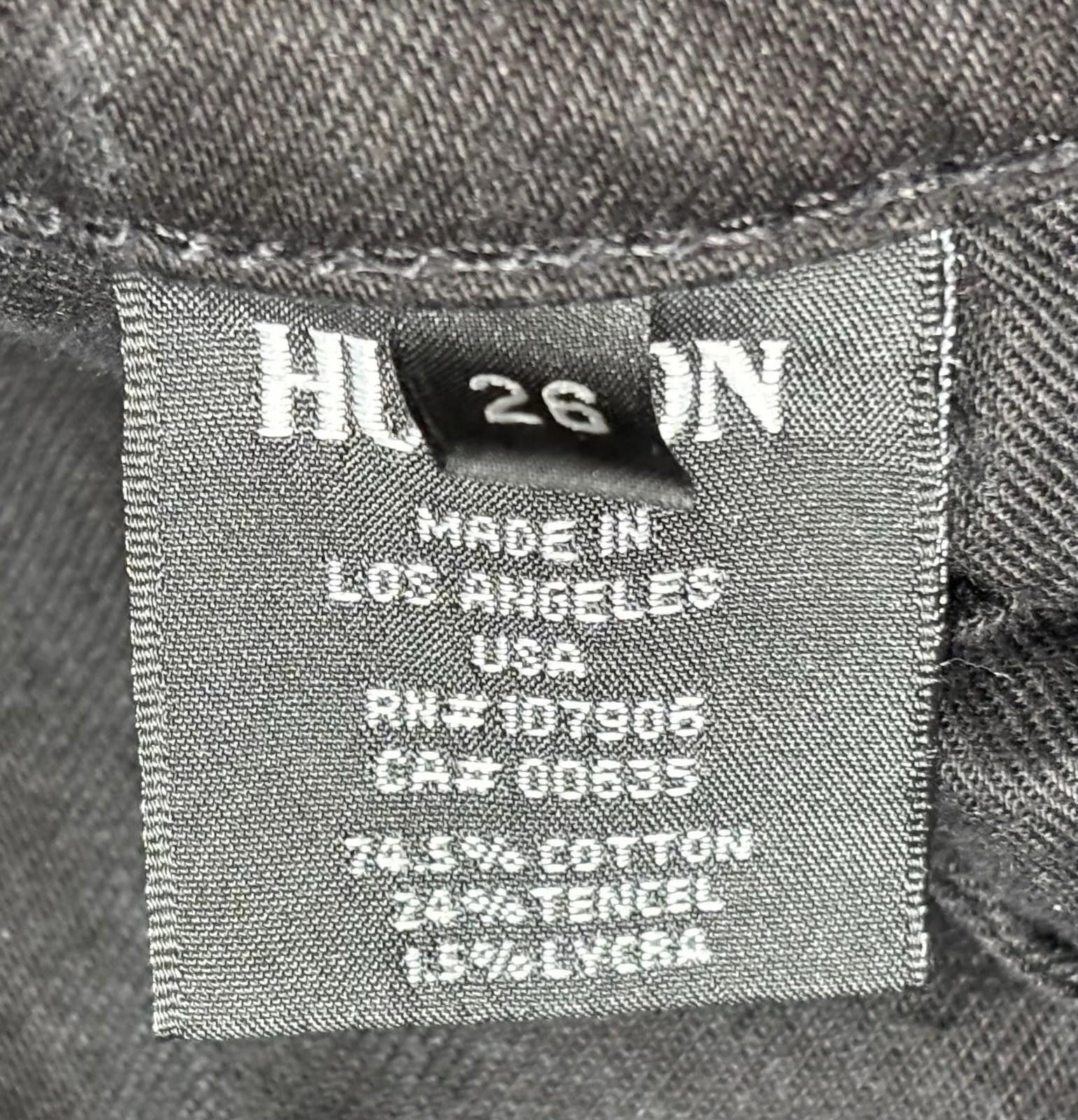 Hudson Hudson Jeans Womens 26x29 Studded Nico Midrise Skinny USA Size 26" / US 2 / IT 38 - 10 Thumbnail