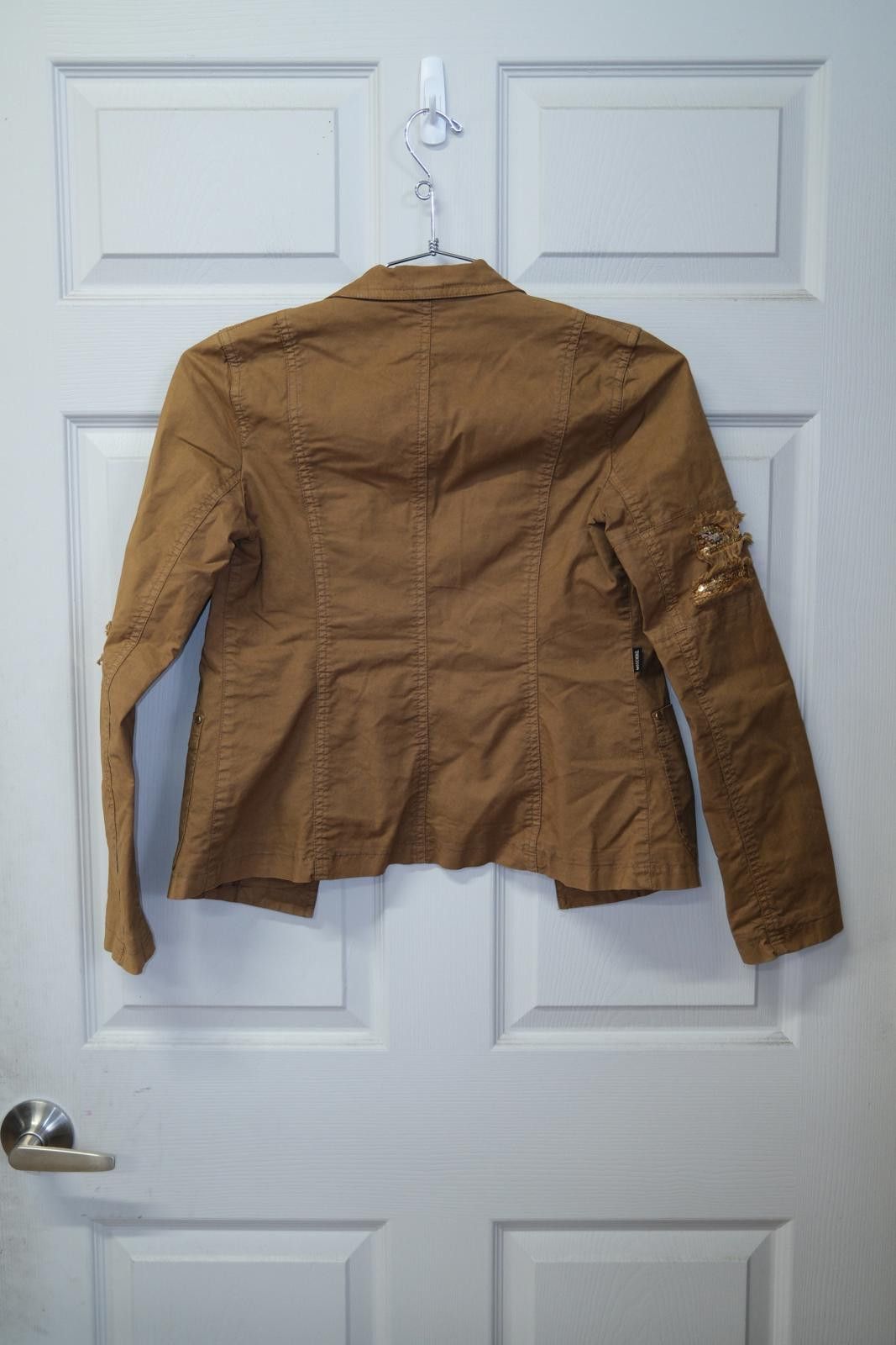Other 00's Moschino Jeans Workwear Embellished Blazer Size XS / US 0-2 / IT 36-38 - 2 Thumbnail