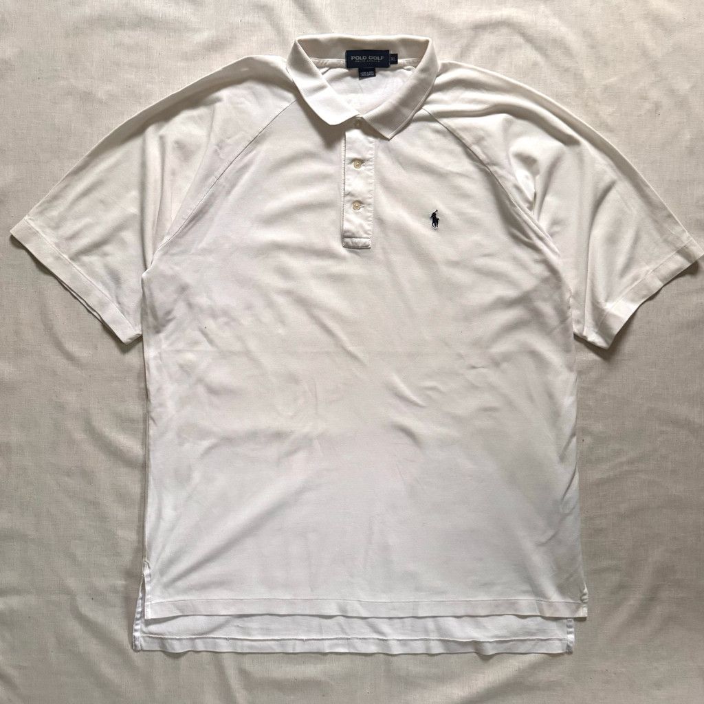 Ralph Lauren Ralph Lauren Polo Golf White Raglan Sleeve Mens XL Shirt Size US XL / EU 56 / 4 - 1 Thumbnail