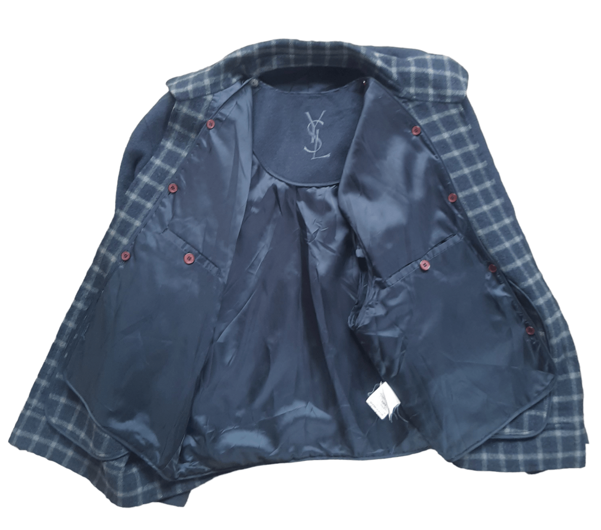 Yves Saint Laurent 🔥Warm Wool Yves Saint Laurent Ysl Pour Homme Jacket Size US L / EU 52-54 / 3 - 4 Thumbnail