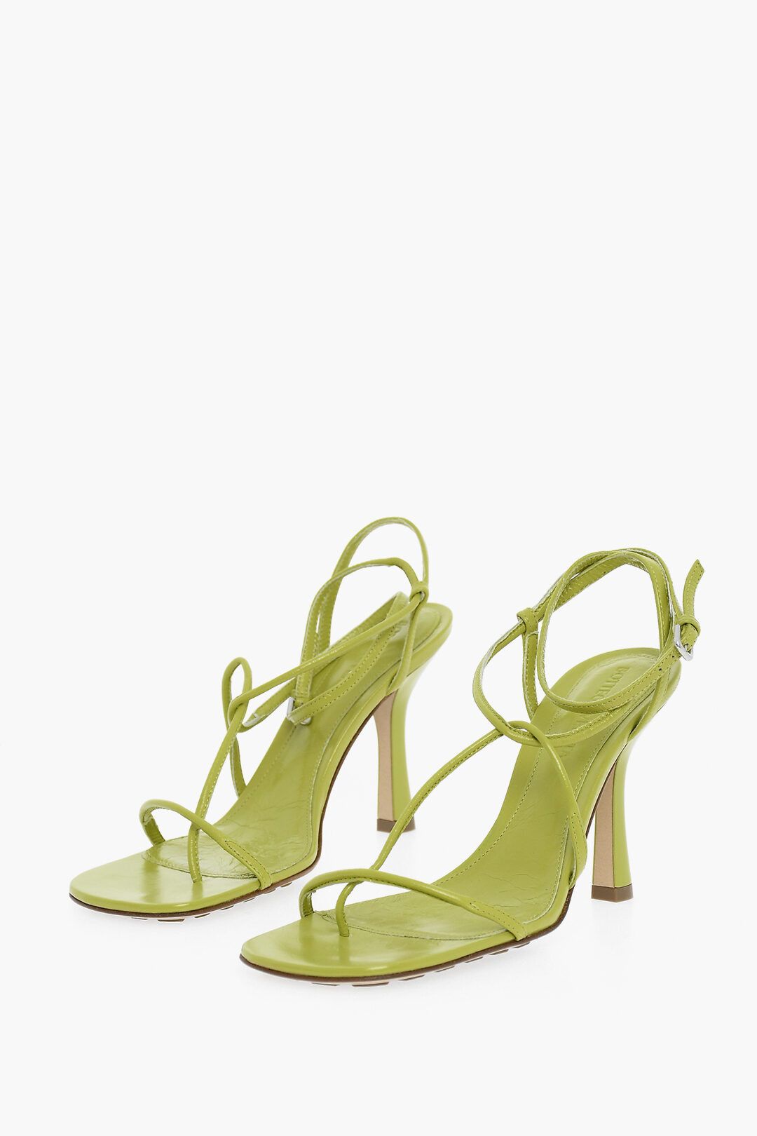 image of Bottega Veneta O1Dk11S0124 Sandals In Green, Women's (Size 9)