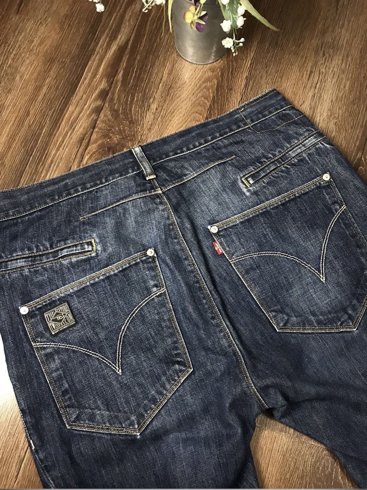 Levi's Levis Engineered Denim Pants jeans Zip Pocket Size US 33 - 6 Thumbnail