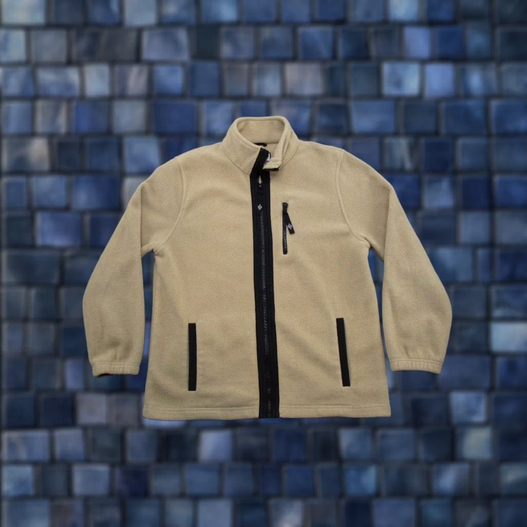 Vintage VINTAGE Alpine Tek Mens Beige Fleece Jacket Full Zip SZ M Ski Size M / US 6-8 / IT 42-44 - 1 Thumbnail