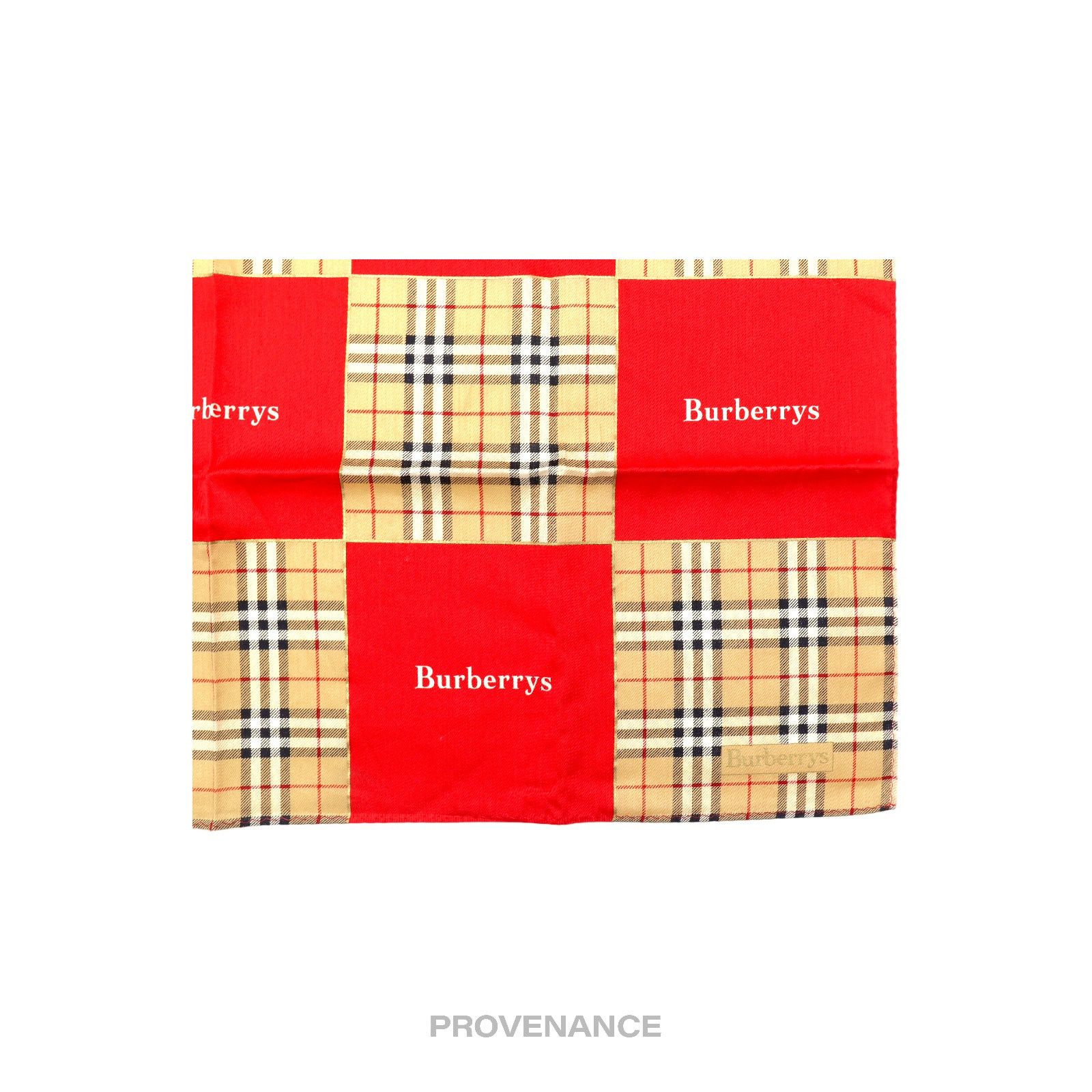 Burberry 🔴 Burberry Nova Check Logo Scarf 50 - Burberrys Checkered Size ONE SIZE - 4 Thumbnail