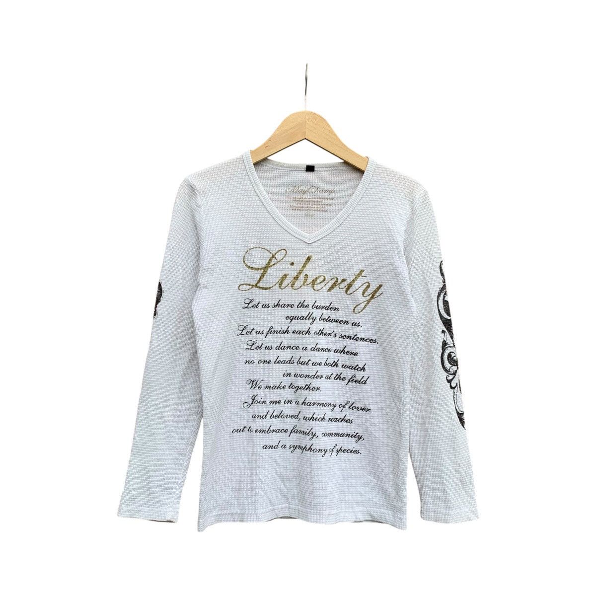 If Six Was Nine × Japanese Brand × Le Grande Bleu (L.G.B.) Poem longsleeave - ifsixwasnine lgb style Size US M / EU 48-50 / 2 - 4 Thumbnail