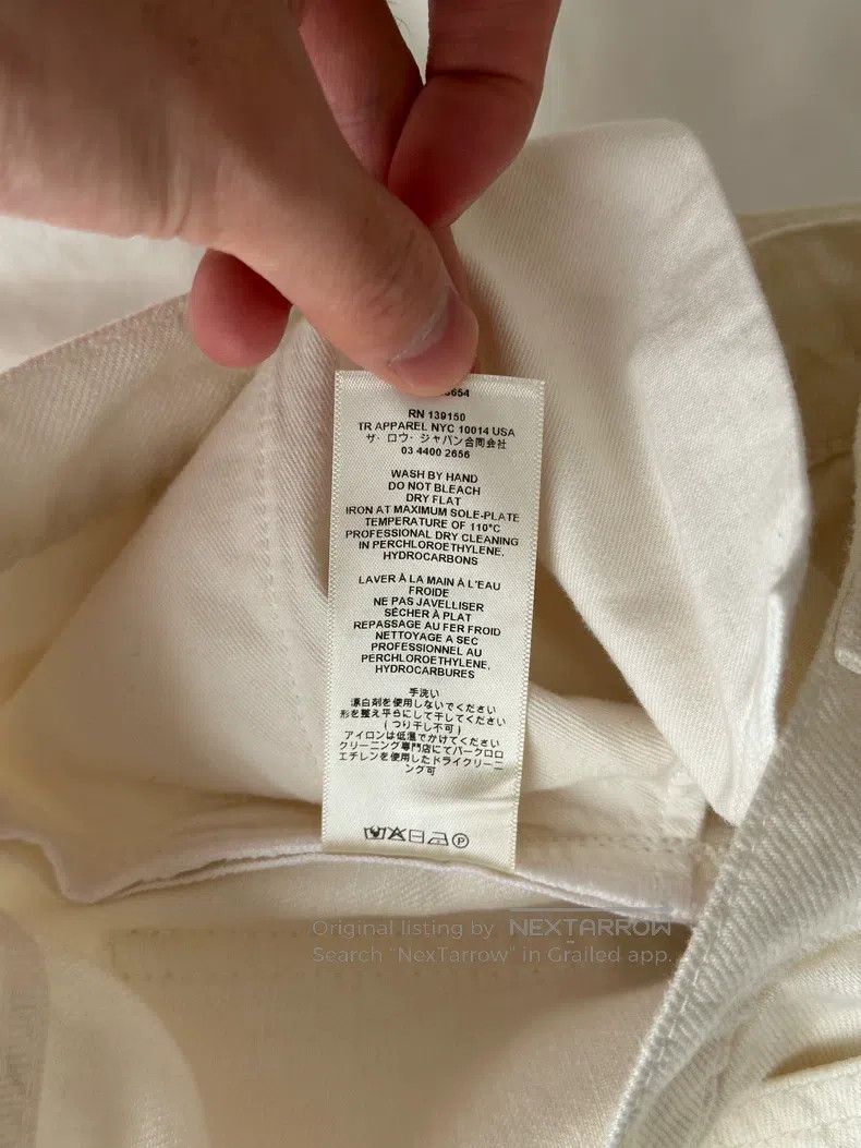 The Row The Row size 26 Eglitta White Linen Pants Size 26" / US 2 / IT 38 - 7 Thumbnail