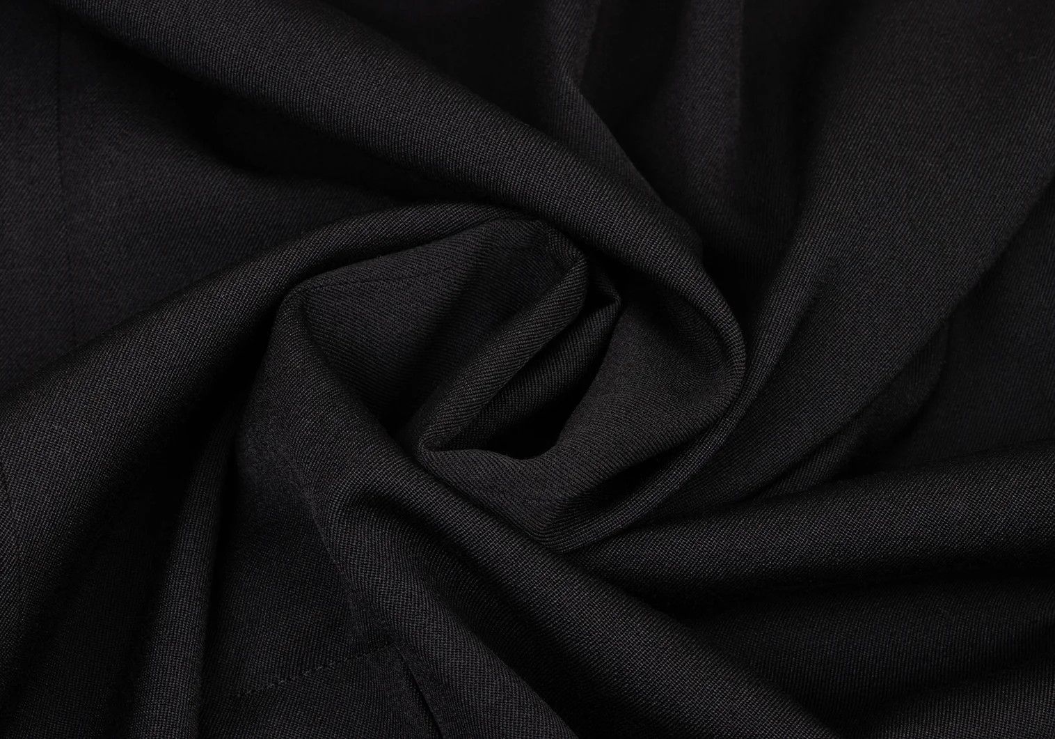 Yohji Yamamoto Yohji Yamamoto Wool Gabardine Long Jacket Size US XL / EU 56 / 4 - 13 Thumbnail