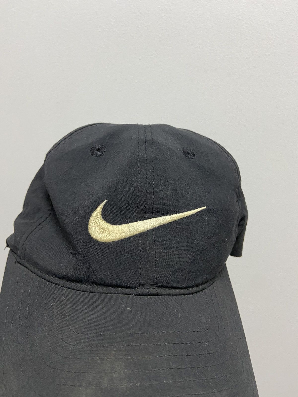 Nike × Vintage Nike Cap Vintage Bog Embroidered Swoosh Logo Skate Size ONE SIZE - 9 Thumbnail