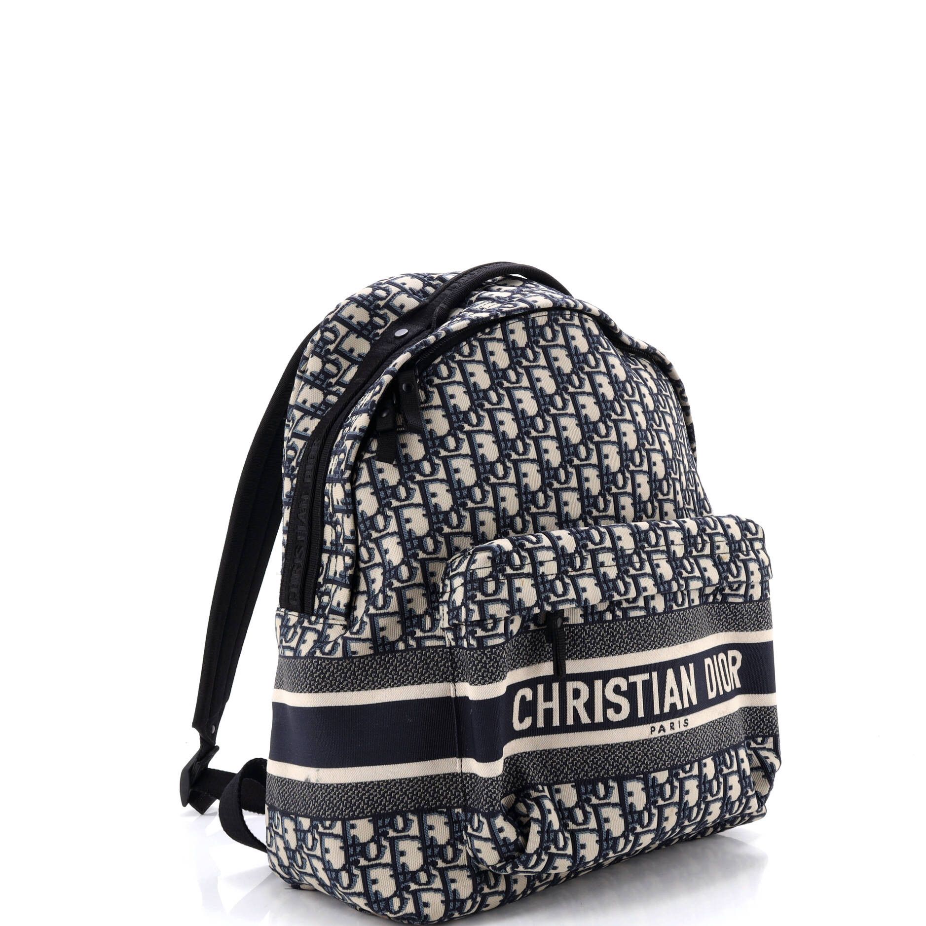 Dior Travel Backpack Oblique Canvas Medium Size ONE SIZE - 1 Thumbnail