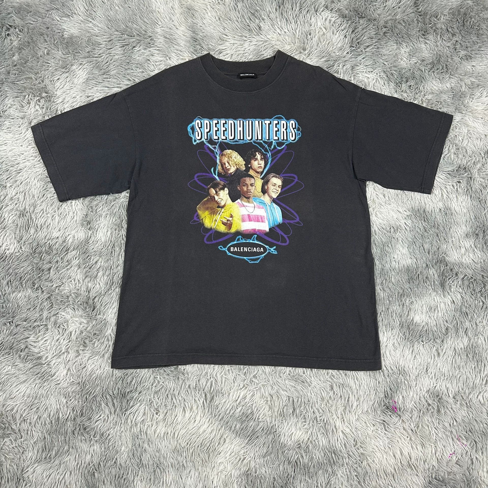 Balenciaga Balenciaga Purple T-Shirt Casual Size US S / EU 44-46 / 1 - 1 Thumbnail