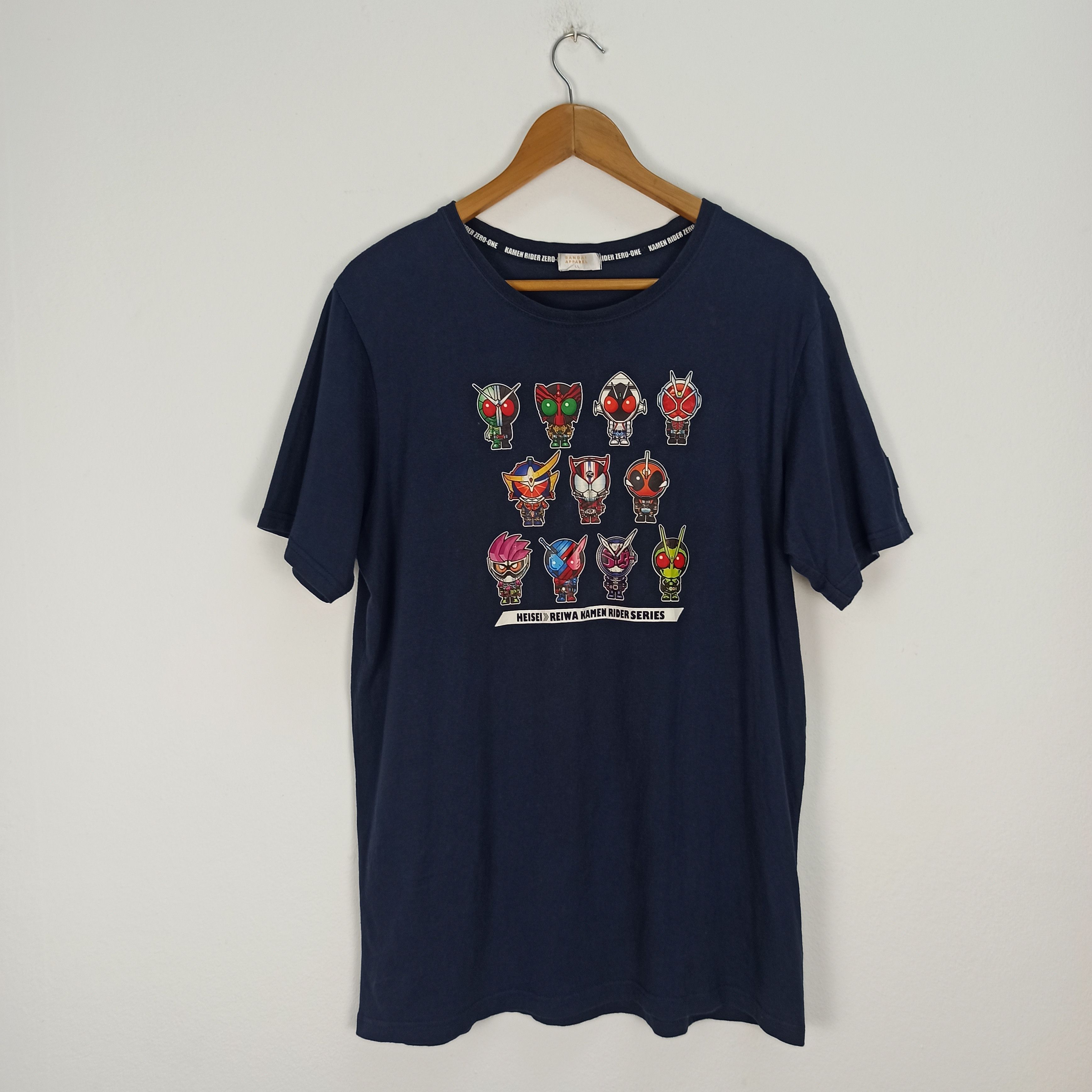 Anime Kamen Rider Super Hero Movie Japan Promo Tshirt Size US L / EU 52-54 / 3 - 1 Thumbnail