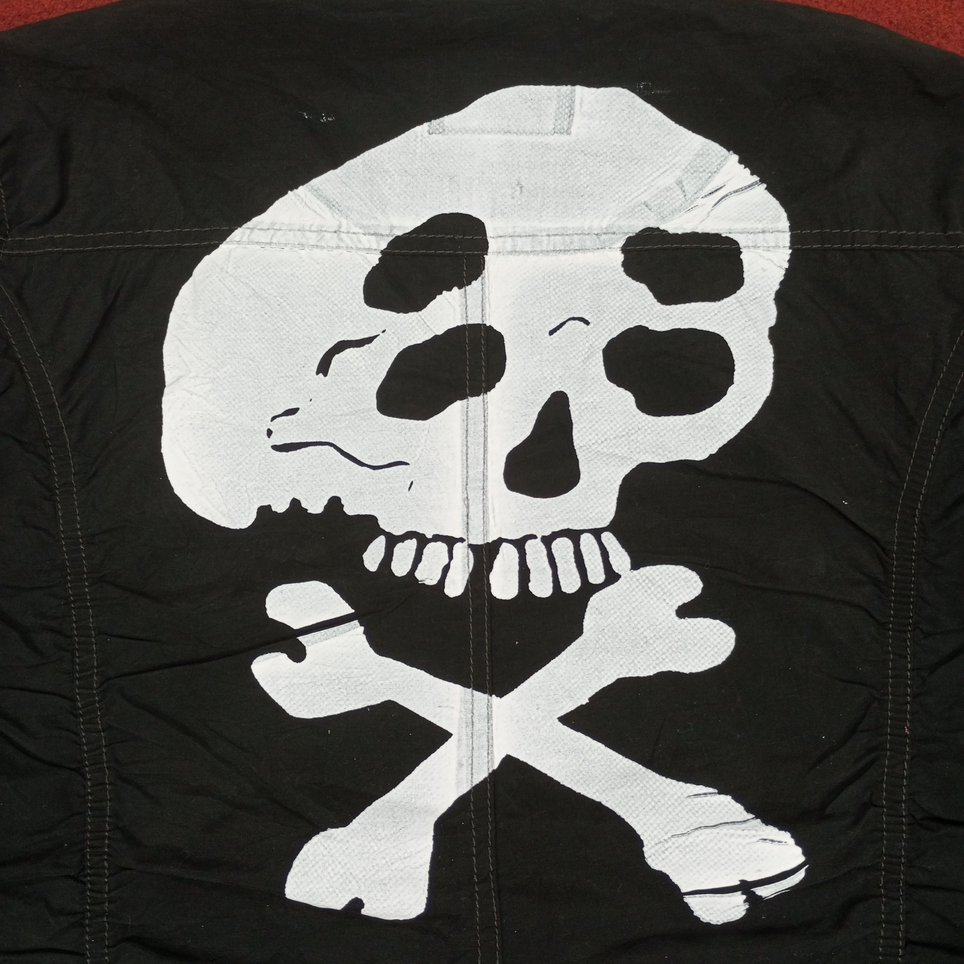 Vintage × Von Dutch Von Dutch X Custom Art Skulls Design Rock Punk Style Jacket Size US M / EU 48-50 / 2 - 2 Thumbnail