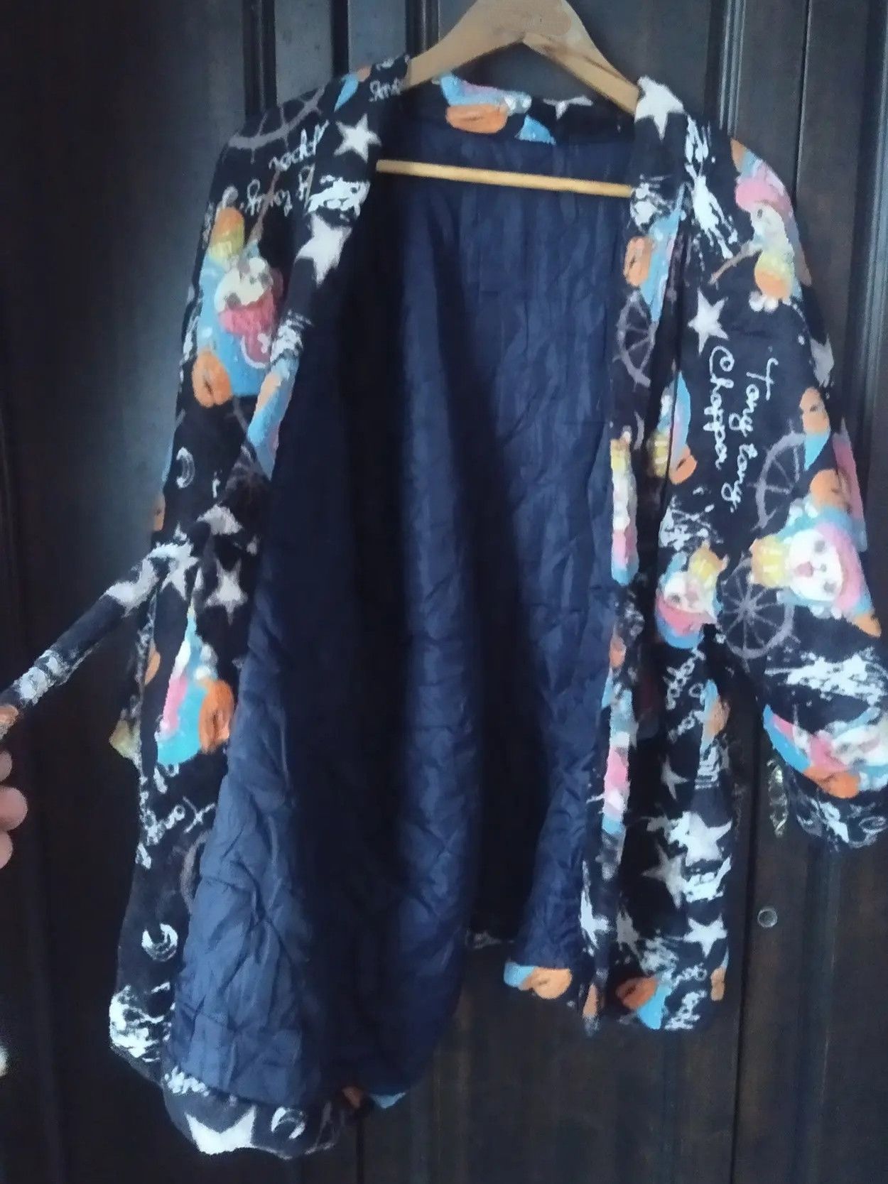 Japanese Brand One Piece Tony Chopper fleece komono vintage Size US L / EU 52-54 / 3 - 3 Thumbnail