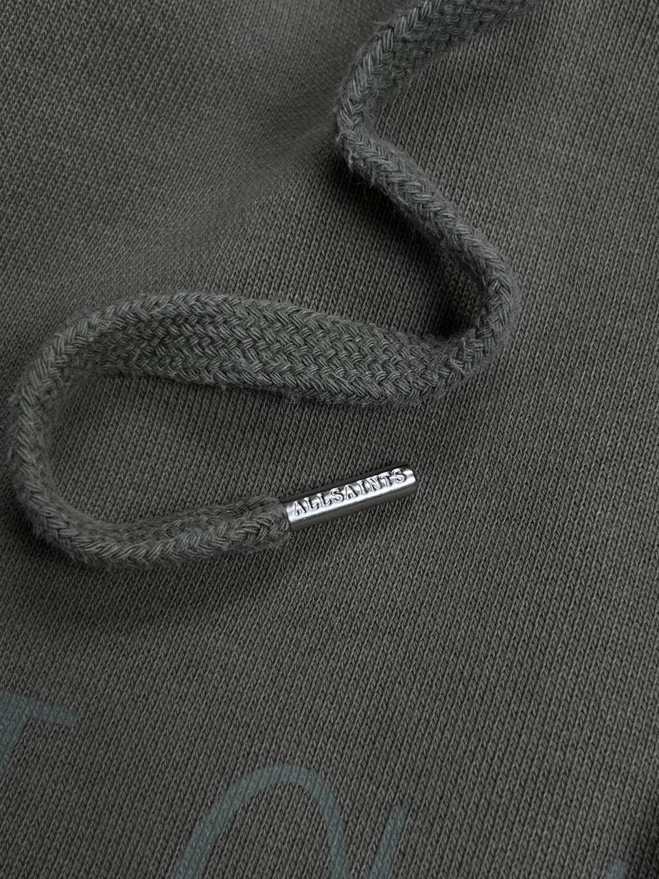 Allsaints Vintage Allsaints Big Logo Embroidery Boxy Hoodie M Size US M / EU 48-50 / 2 - 3 Thumbnail