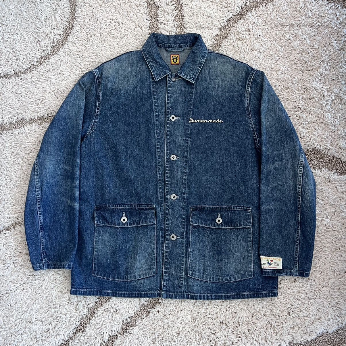 Human Made Sold!! Human Made x Lil Uzi “Uzi made Denim Jacket” Small |  Grailed