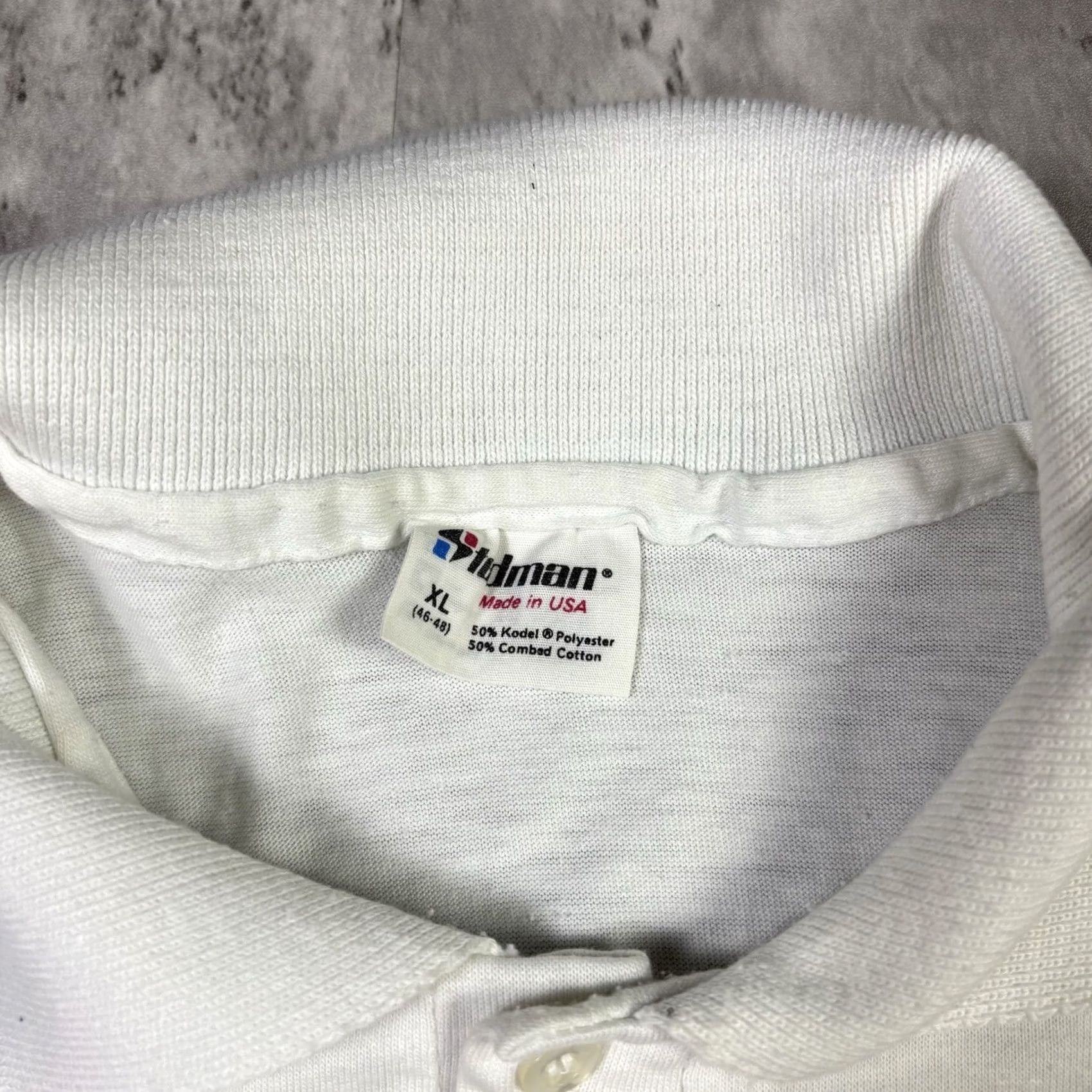 Penn VINTAGE Penn State University Collard Polo Shirt White XL 80s 90s Nike Golf Mens Polo Collared Short Sleeve Cotton Regular Size US XL / EU 56 / 4 - 5 Thumbnail