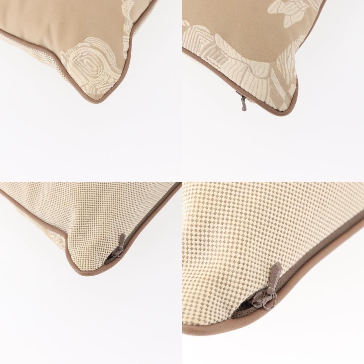 Hermes Hermes Cushion Canvas Beige Size ONE SIZE - 4 Thumbnail