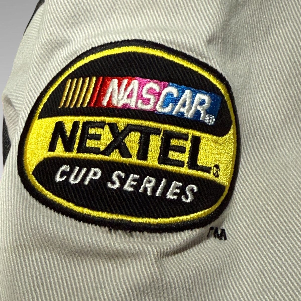 NASCAR Vintage Nascar Nextel Cup Series Denim Varsity Jacket Size US M / EU 48-50 / 2 - 6 Thumbnail