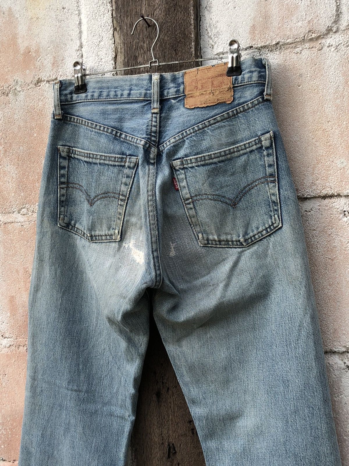 Levi's Levi’s 502 Big E J22 Distressed Denim Size US 28 / EU 44 - 7 Thumbnail