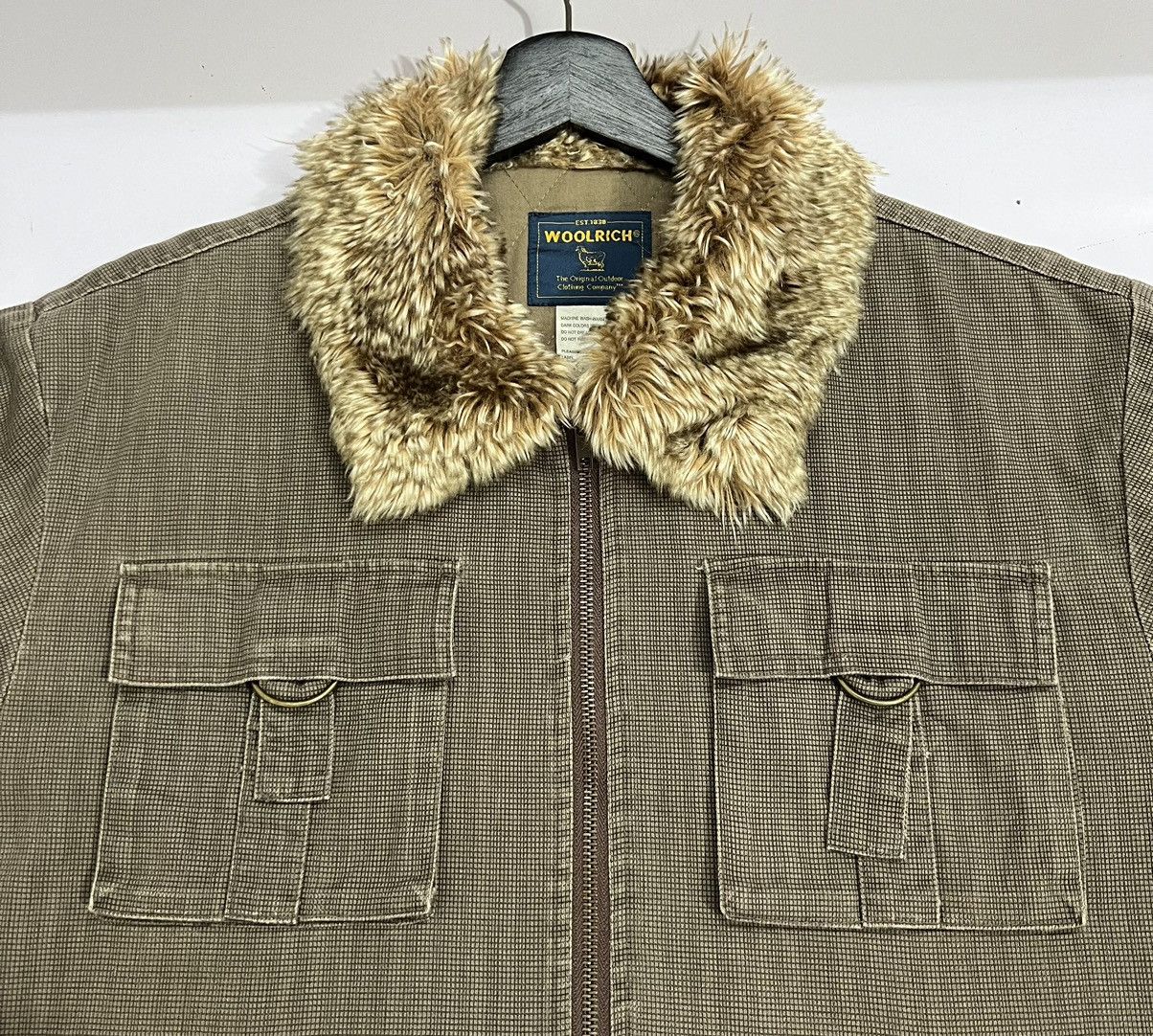 Woolrich Woolen Mills Vintage Woolrich Herringbone Sherpa Jacket Size US L / EU 52-54 / 3 - 8 Thumbnail