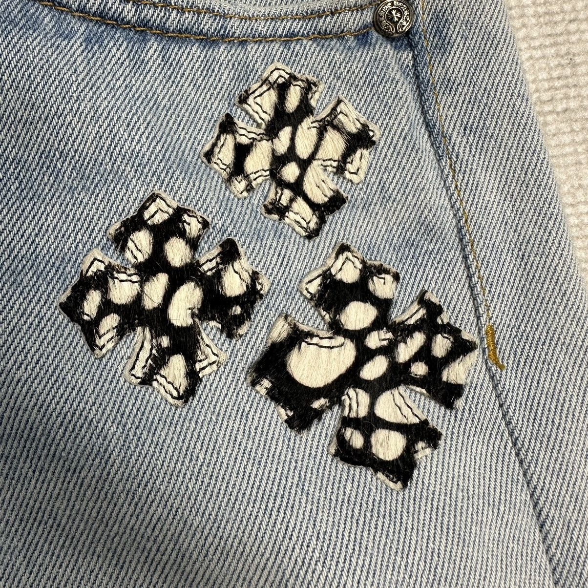 Chrome Hearts Chrome Hearts Light Wash Criss Patches Jeans size 30 Size US 30 / EU 46 - 9 Thumbnail