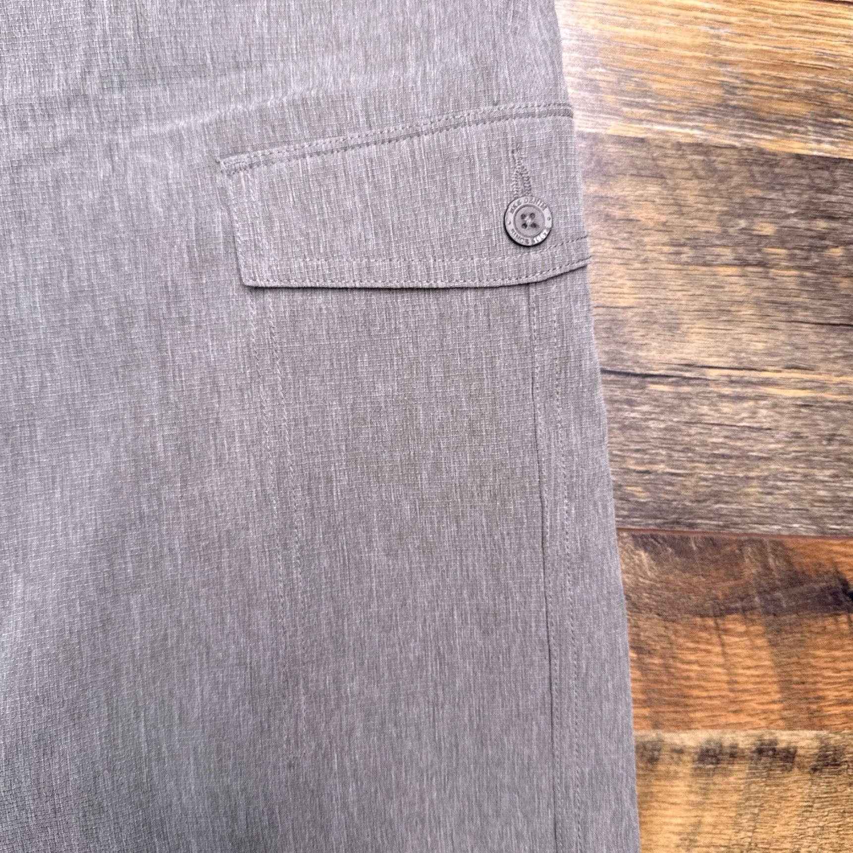 BKE BKE Cargo Shorts Mens 28W Gray Regular Stretch Size US 38 / EU 54 - 4 Thumbnail
