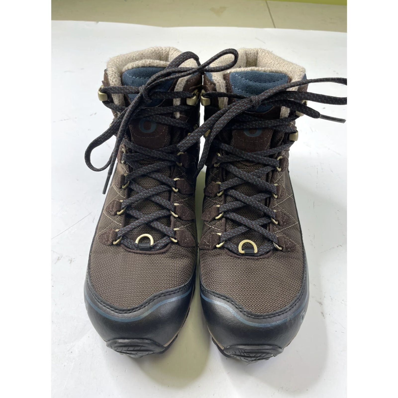 Oboz Oboz Juniper Waterproof Mid Chukka Boots Women - 8.5 US - Leather Brown Waterproof Boots Womens 8.5} Size US 6 / IT 36 - 2 Thumbnail