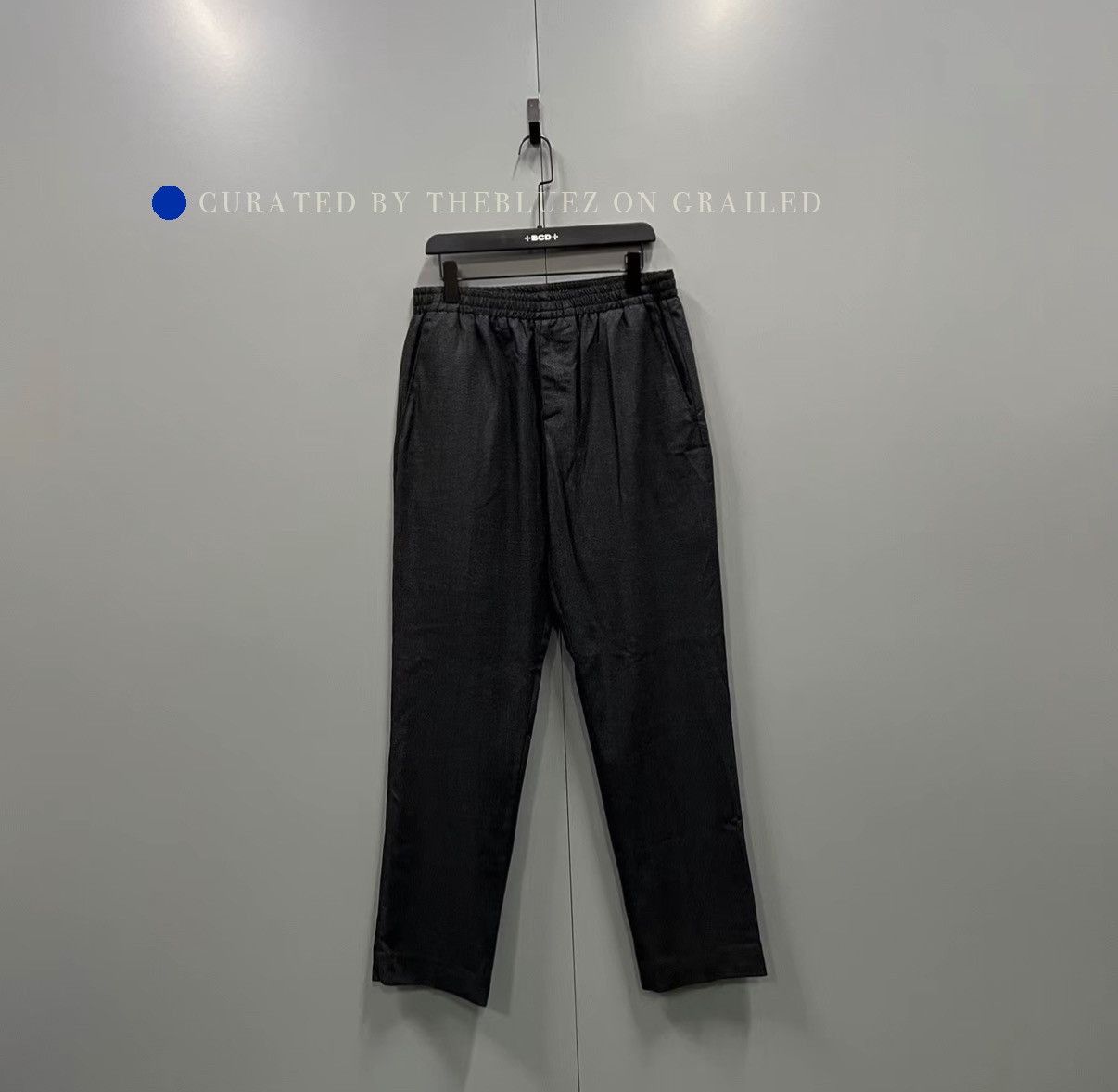 Dior Black Elastic Waist Trousers in Size 32 Size US 32 / EU 48 - 1 Thumbnail