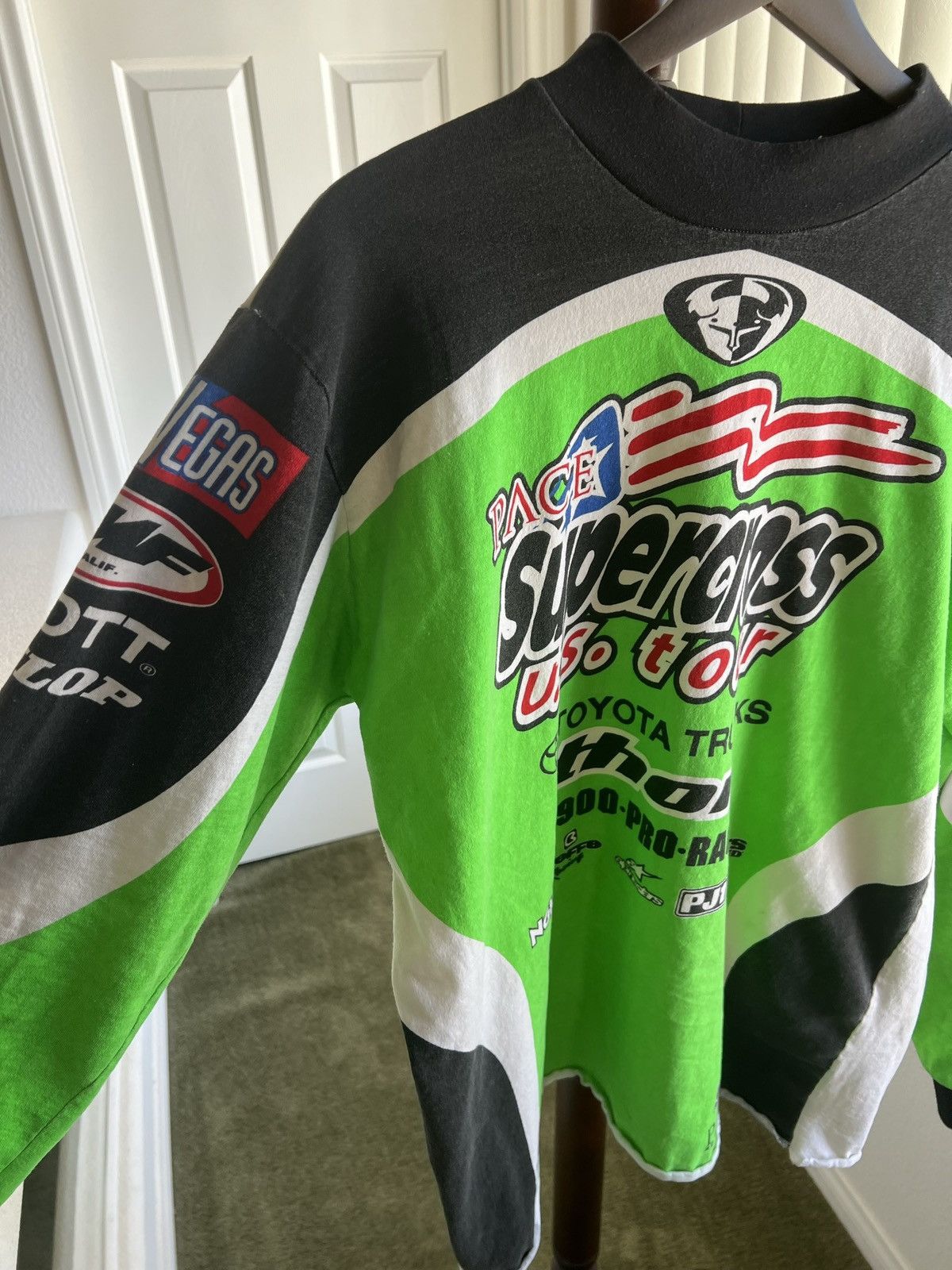 Vintage Toyota Racing Long Sleeve Size US L / EU 52-54 / 3 - 2 Thumbnail