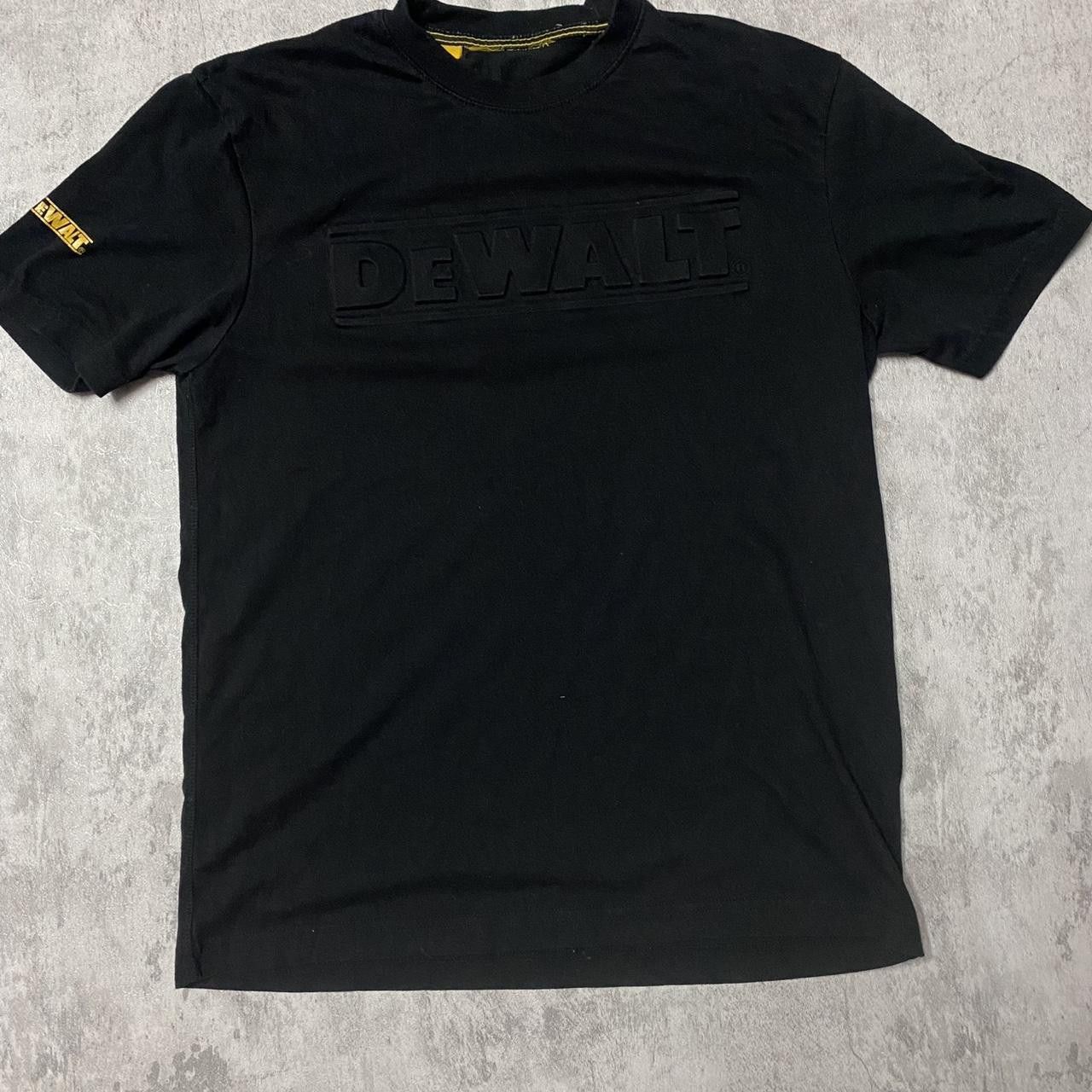 Other Black Dewalt short sleeve t-shirt #construction Size US M / EU 48-50 / 2 - 1 Thumbnail