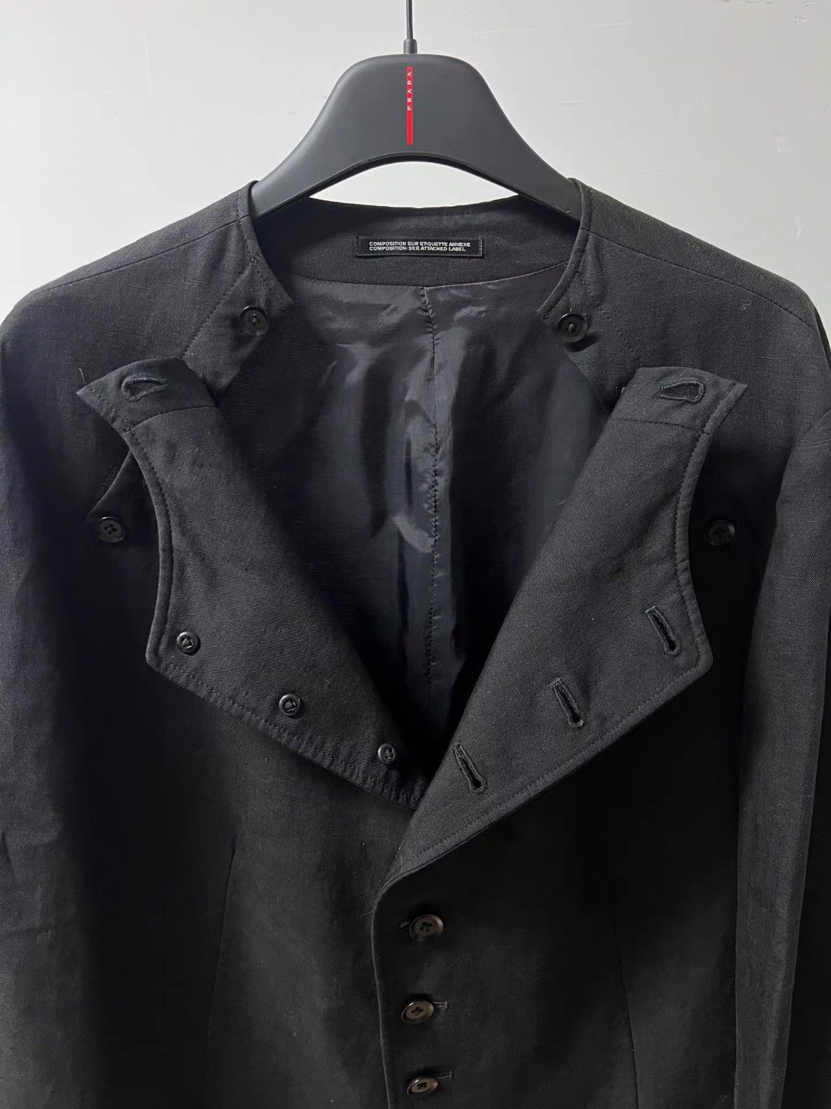 Yohji Yamamoto Yohji Yamamoto Sz 3 Yohji Yamamoto 15SS Hand Writing Jacke Size US L / EU 52-54 / 3 - 5 Thumbnail