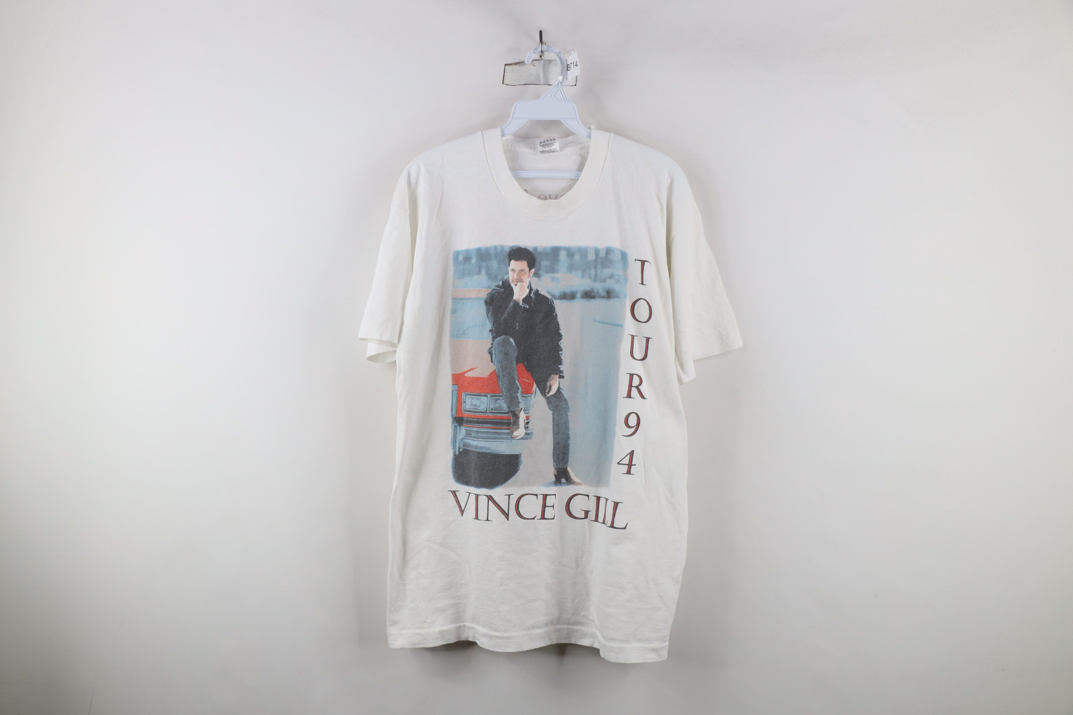 Vintage Vintage 90s Finds You 1994 Tour Vince Gill Band T-Shirt USA Size US L / EU 52-54 / 3 - 1 Thumbnail