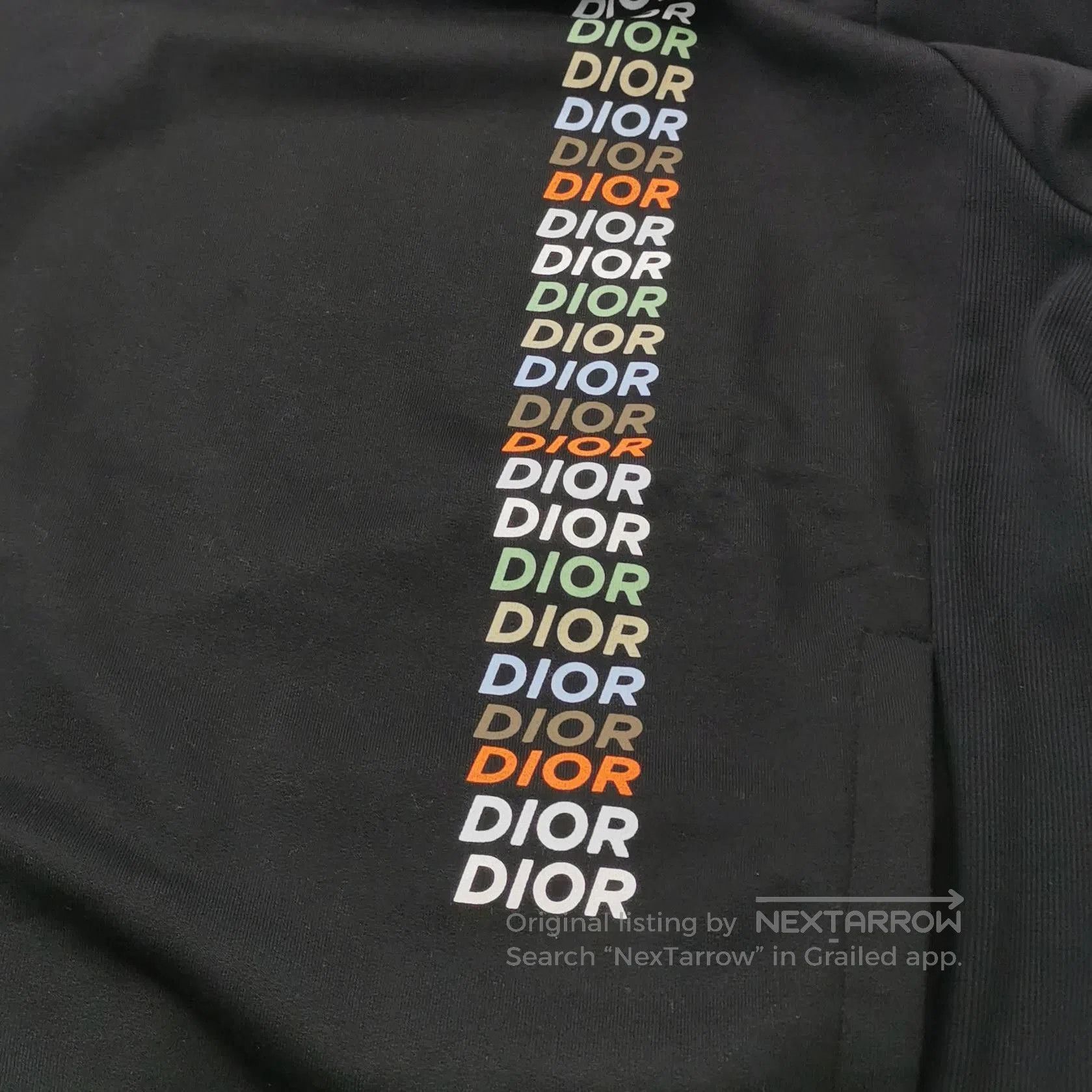 Dior Dior Black Rainbow Logo Hoodie S. Size US S / EU 44-46 / 1 - 2 Thumbnail