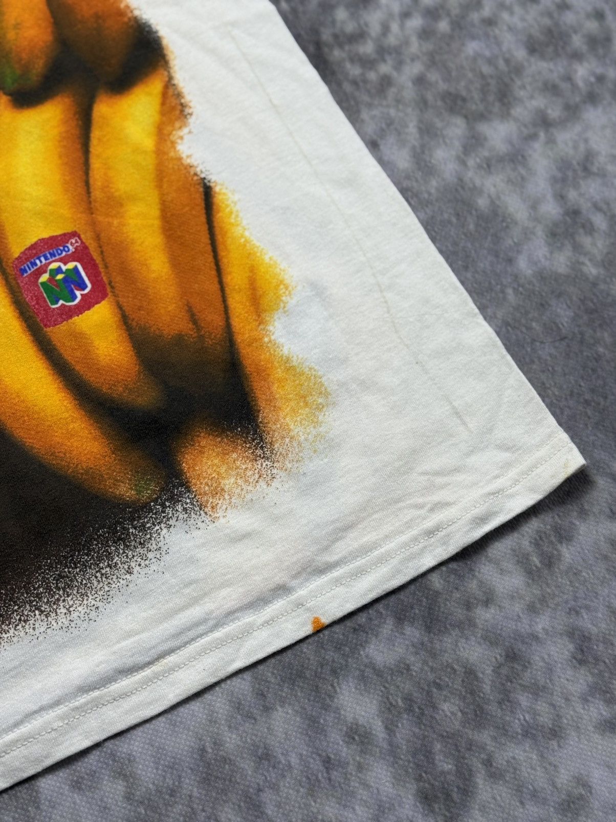 Nintendo Vintage Donkey Kong 64 AOP Tee Nintendo Rare 90s Size US XL / EU 56 / 4 - 4 Thumbnail