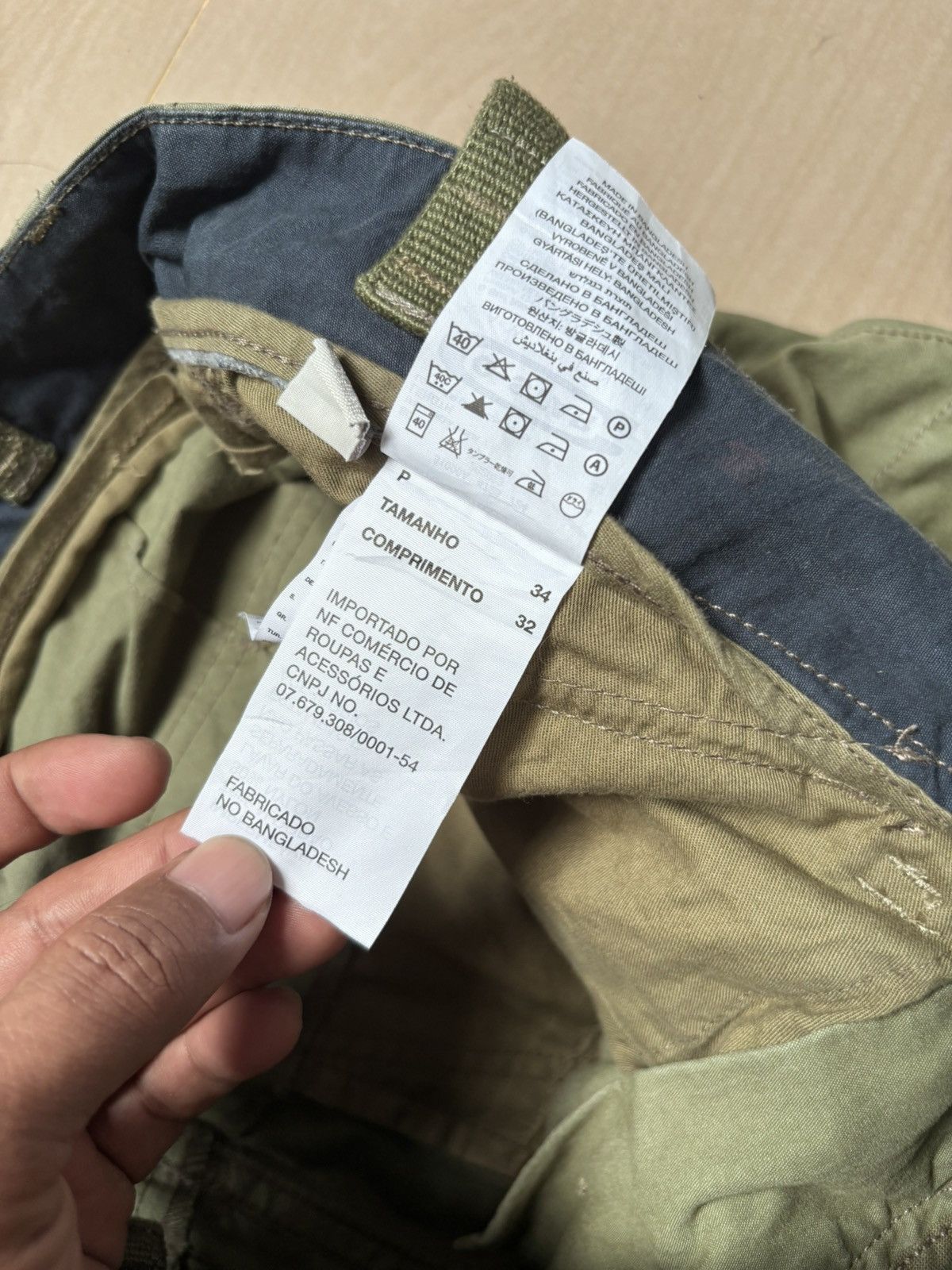 G-Star Vintage G-Star Raw Green Cargo 3D Powell double Knee Size US 33 - 8 Thumbnail