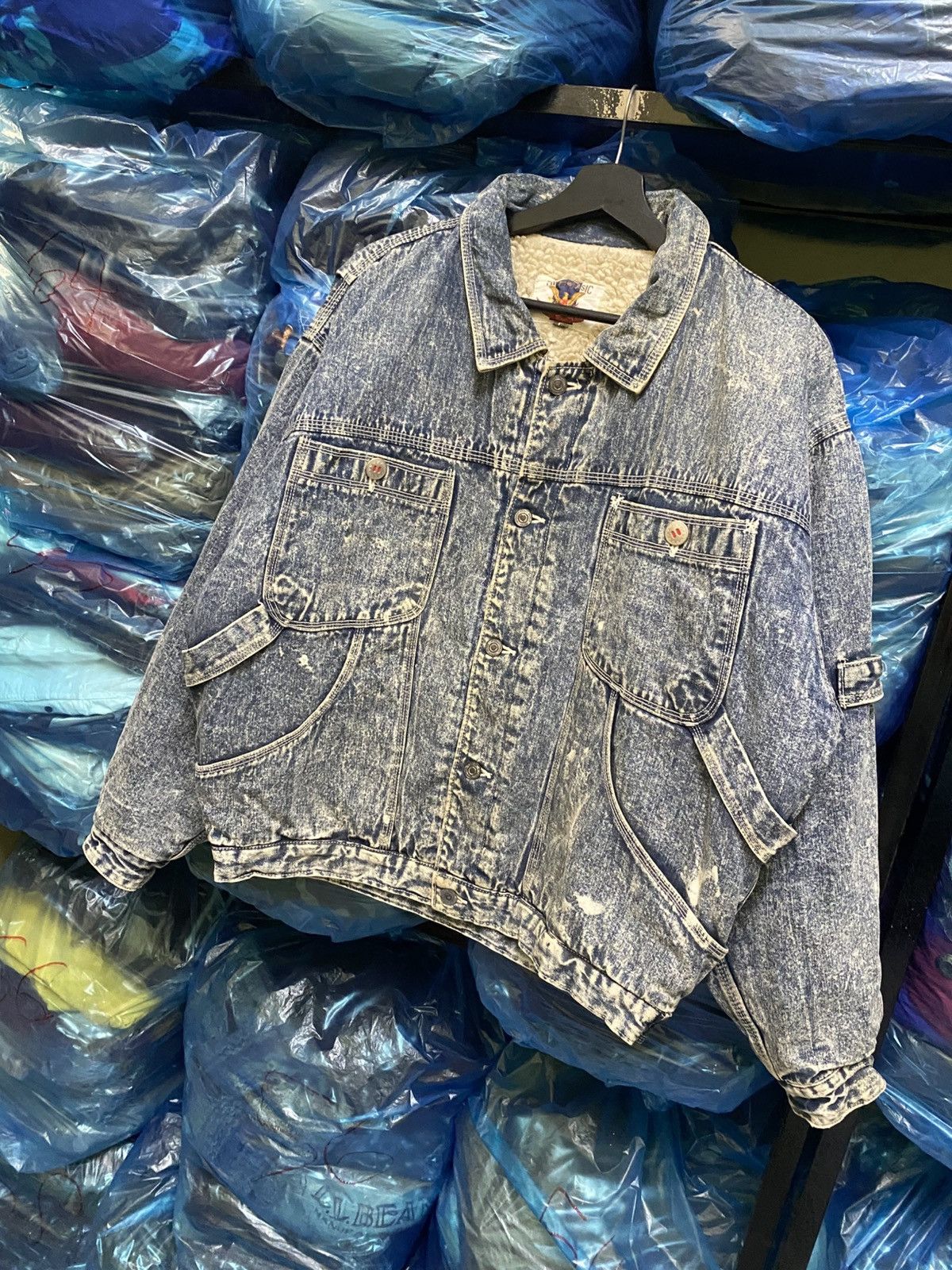 Other VINTAGE 80S KING JONATHAN DENIM SHERPA LINING JACKET Size US L / EU 52-54 / 3 - 2 Thumbnail