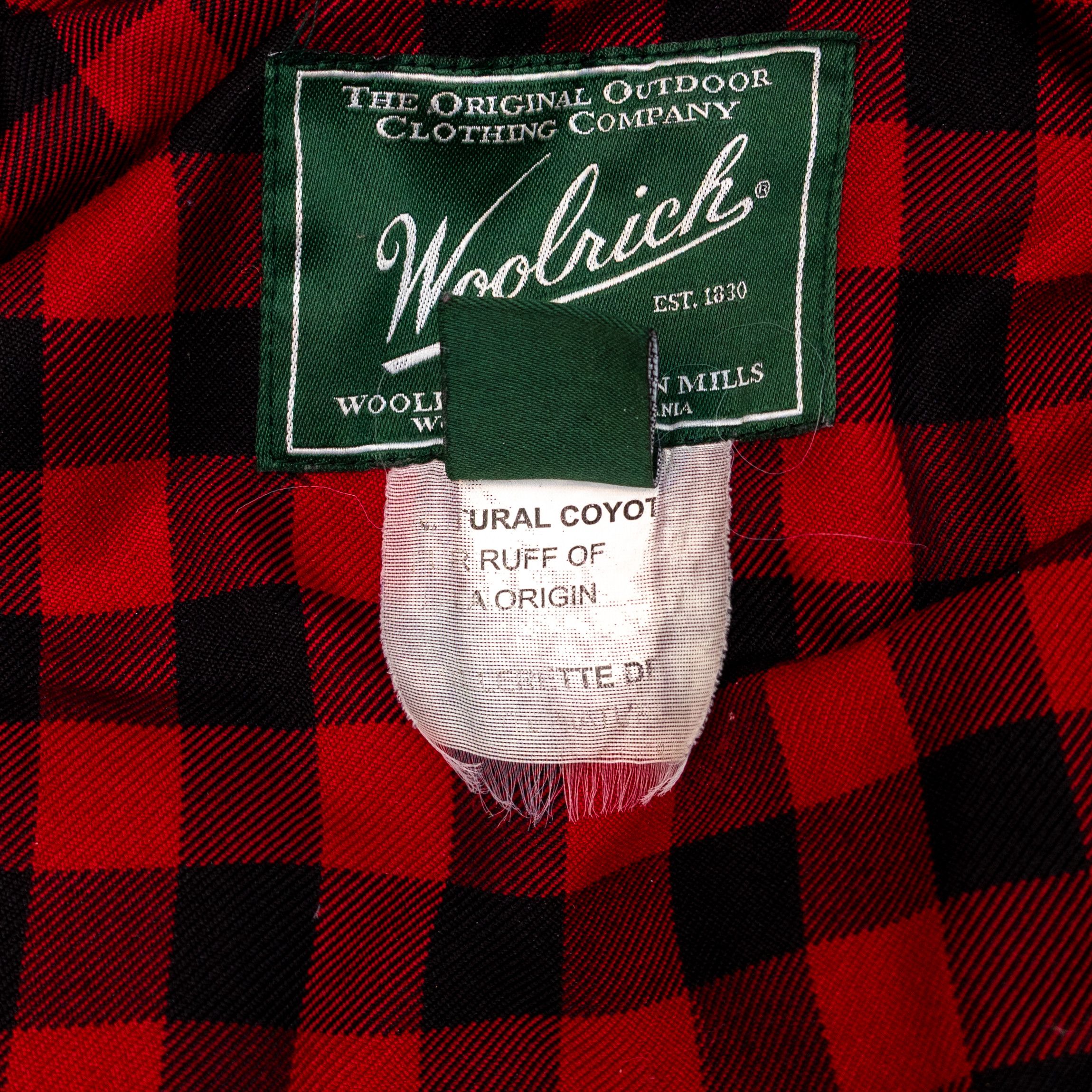 Woolrich Woolen Mills Woolrich Men’s Arctic Parka Jacket with Coyote Fur Hood SZ M Size US M / EU 48-50 / 2 - 6 Thumbnail