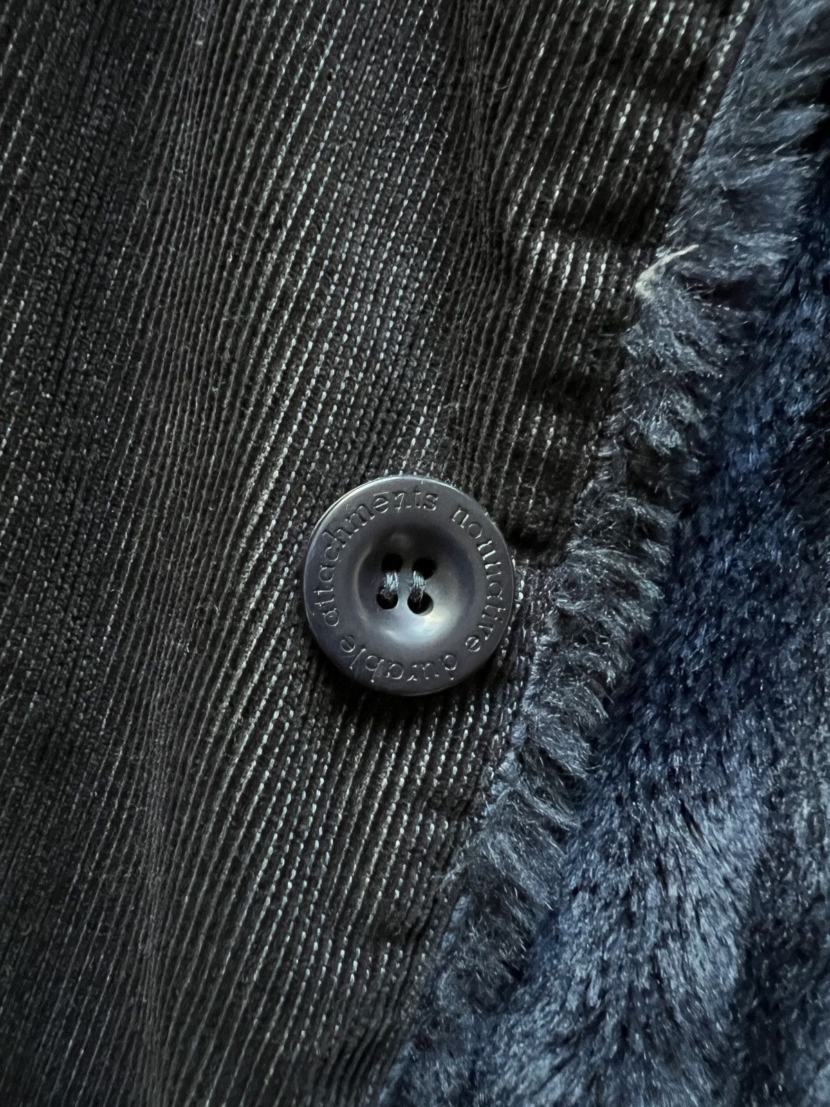 Nonnative × Undercover Nonnative Aizome Hand Dyed Corduroy Fur Coat Size US M / EU 48-50 / 2 - 7 Thumbnail