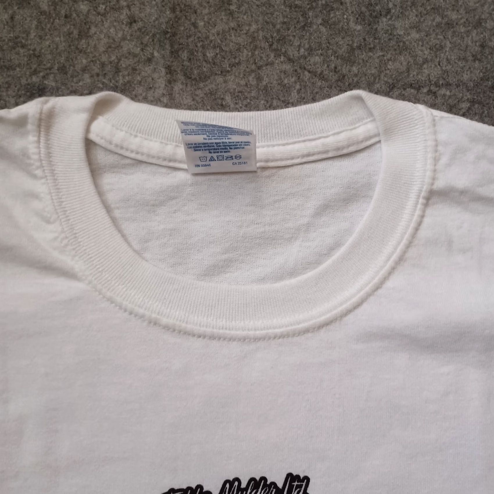 Gildan Kern County Bakersfield Short Track Mens T Shirt L White Biker Eddie Mulder 2011 Gildan Ultra Cotton Size US L / EU 52-54 / 3 - 6 Thumbnail