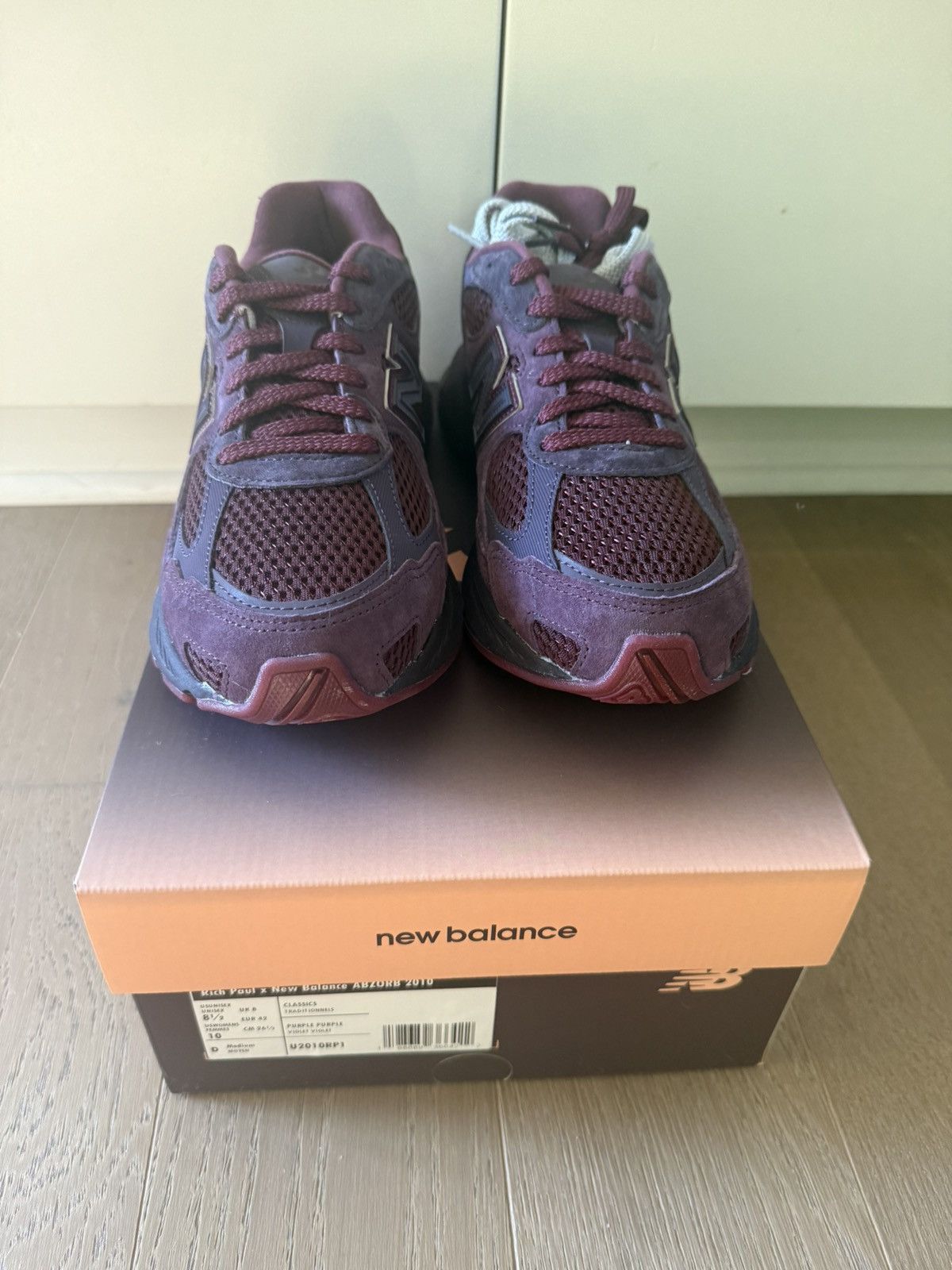 New Balance Rich Paul x New Balance 2010 Plum Brown Size 8.5 Size US 8.5 / EU 41-42 - 2 Thumbnail