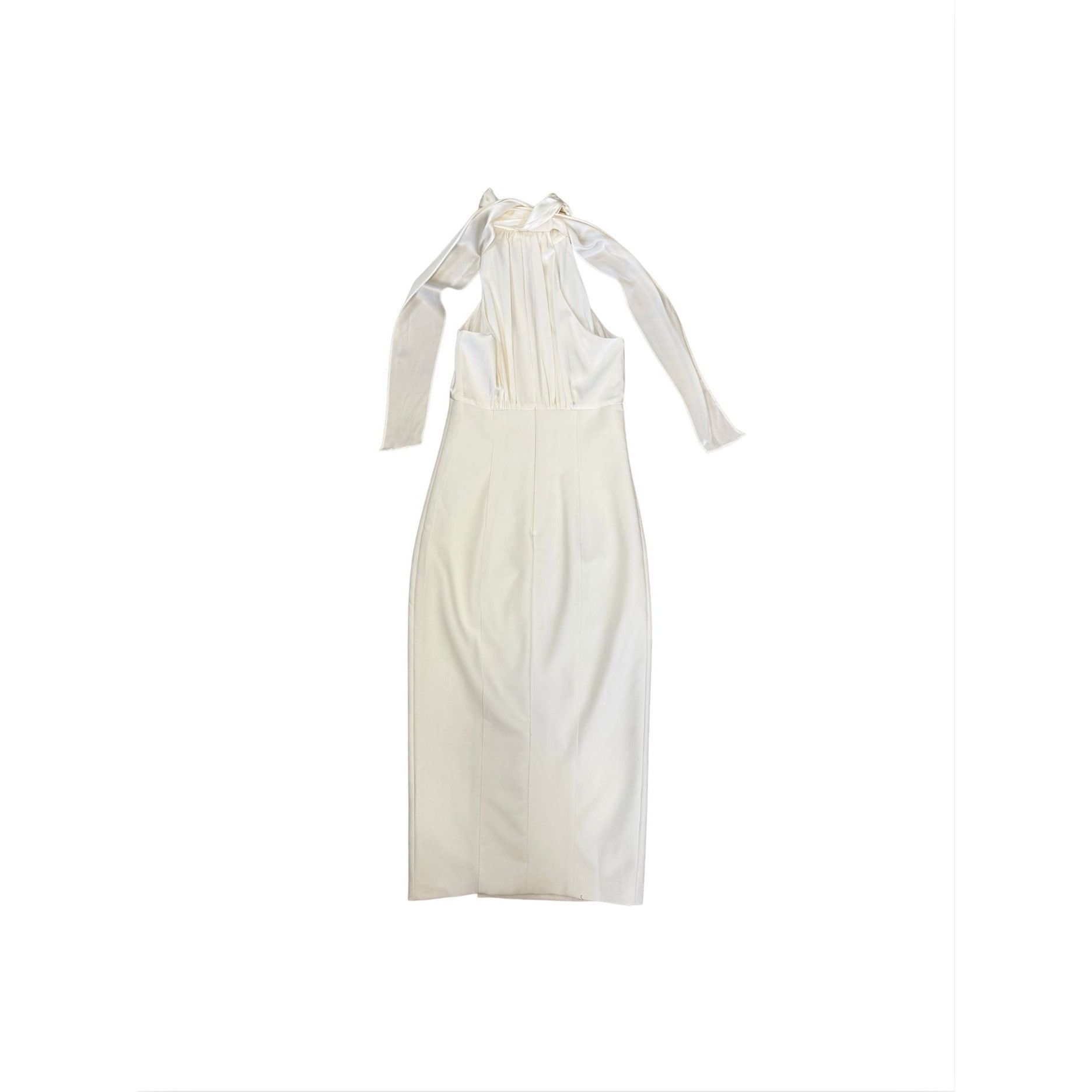 Cinq a Sept CINQ A SEPT Emerie Dress Ivory White Midi $595 NWT Sz 2 Size XS / US 0-2 / IT 36-38 - 4 Thumbnail